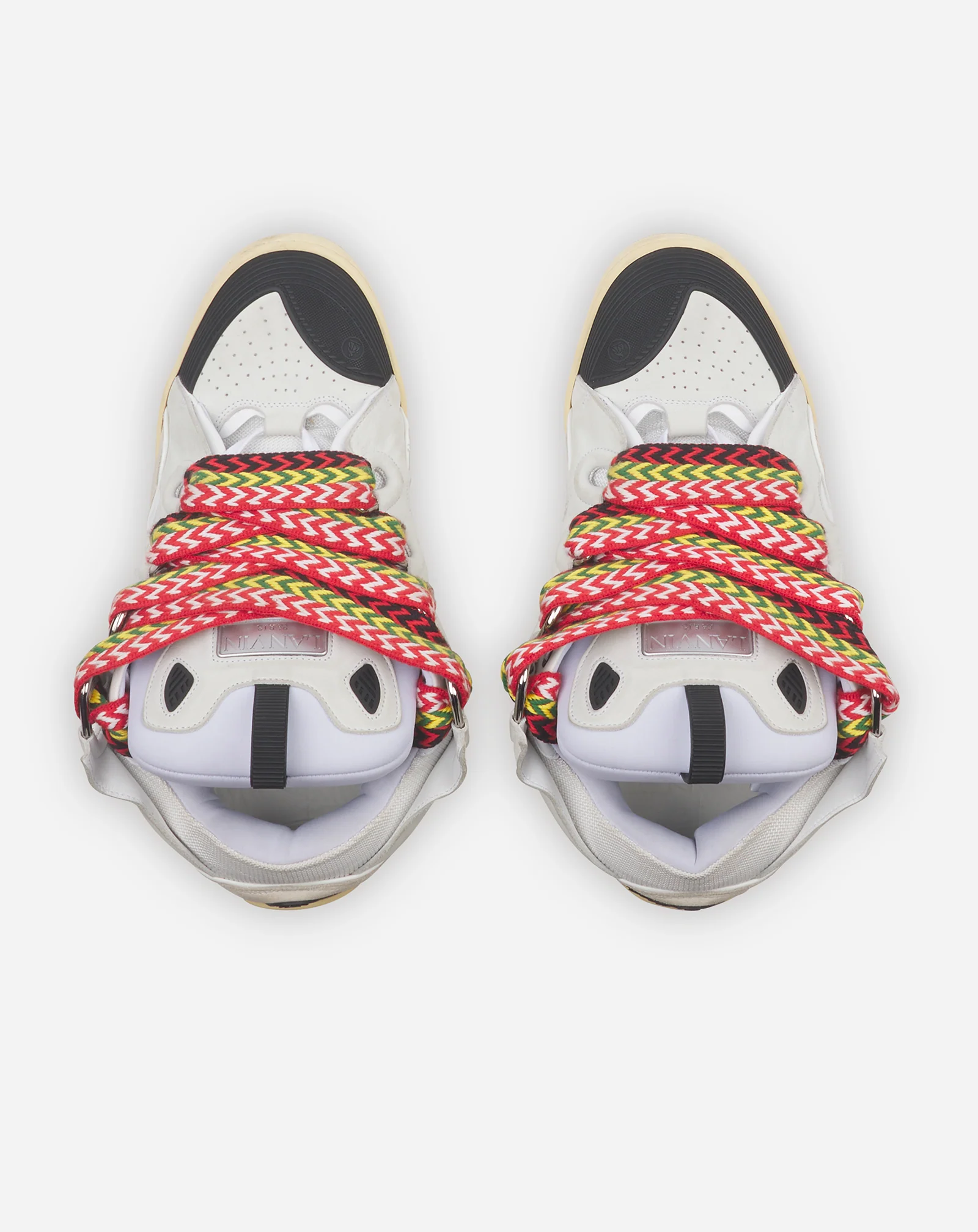 Curb leather sneakers