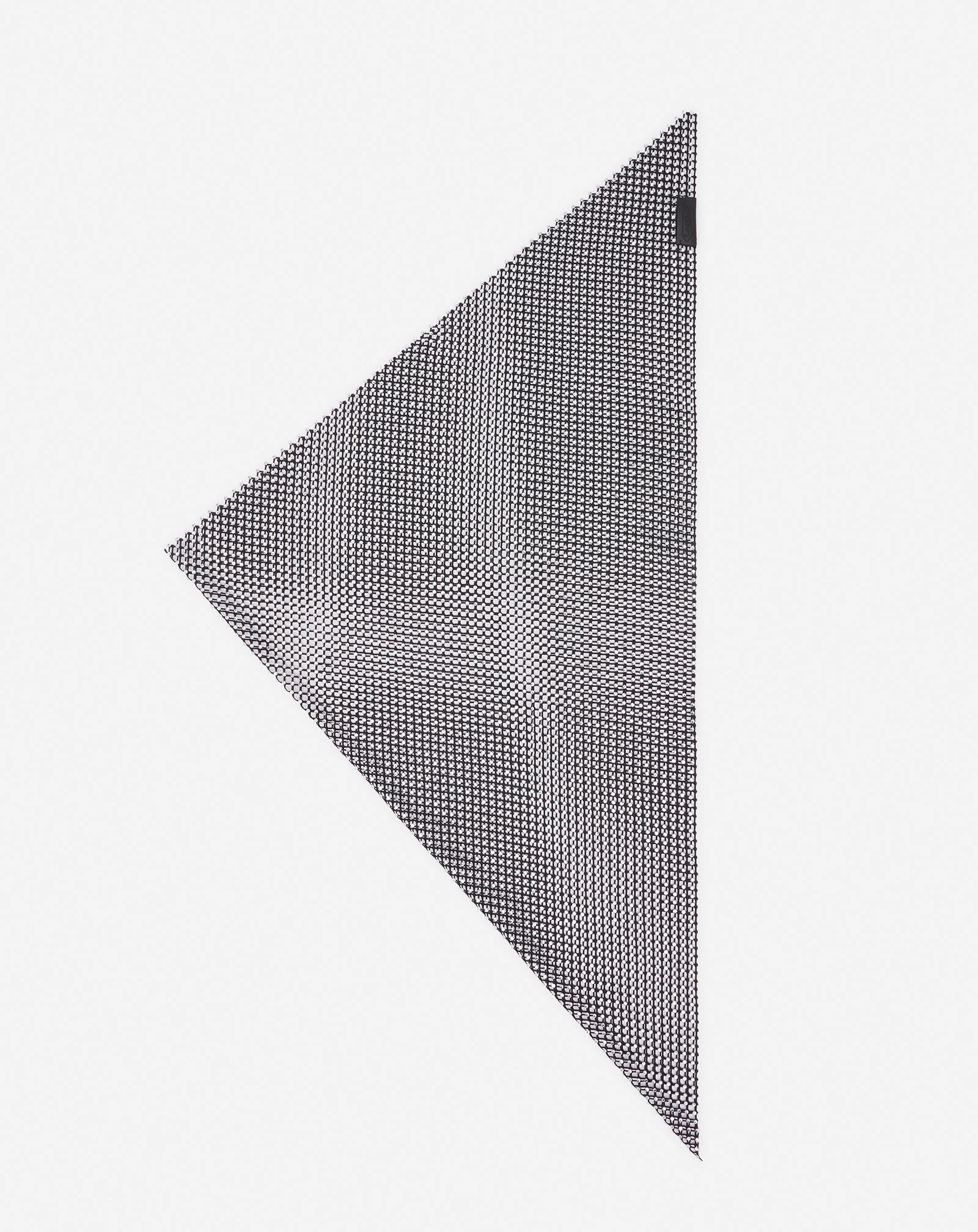 Resille mesh choker with rhinestones