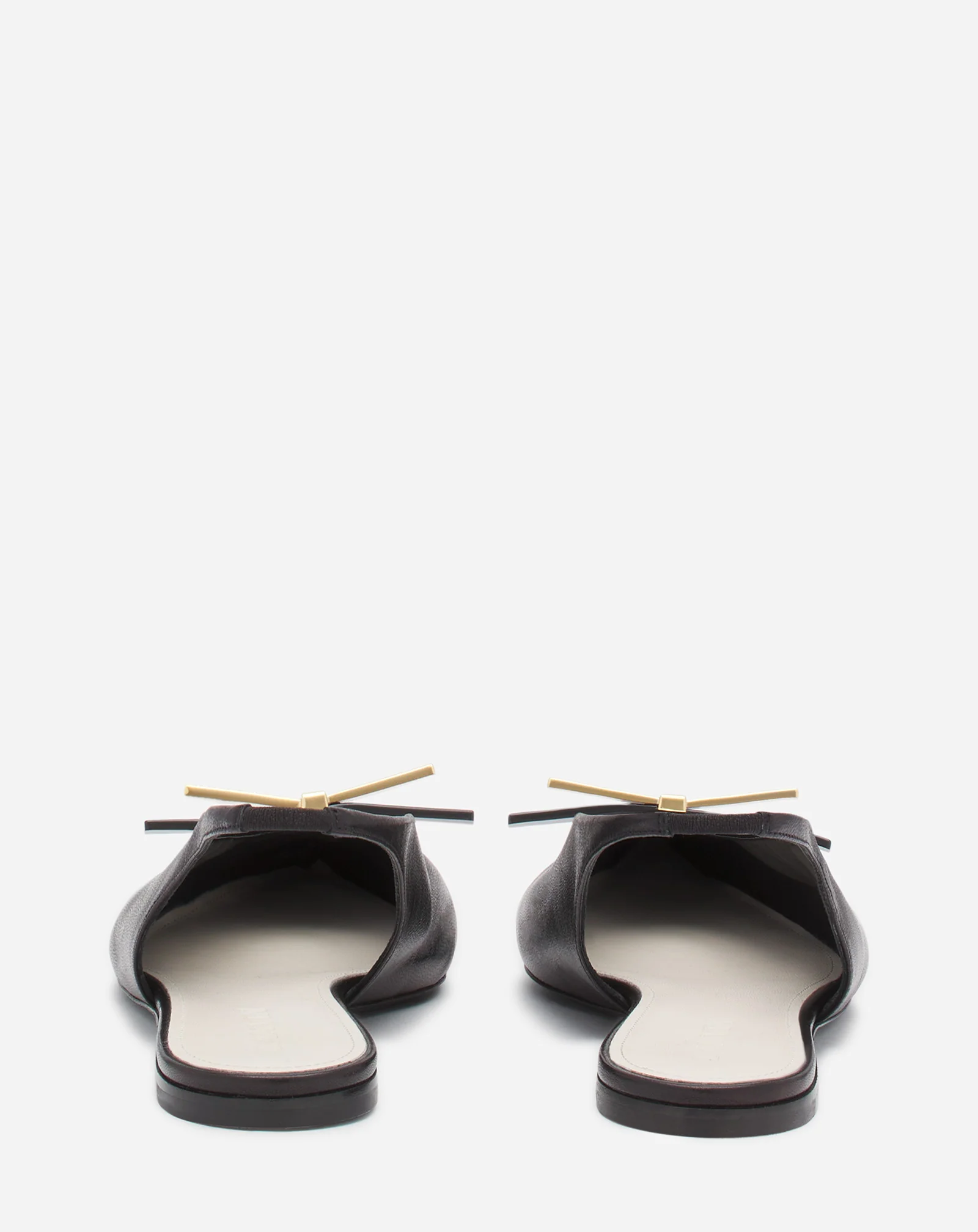 Lanvin bow leather slingback