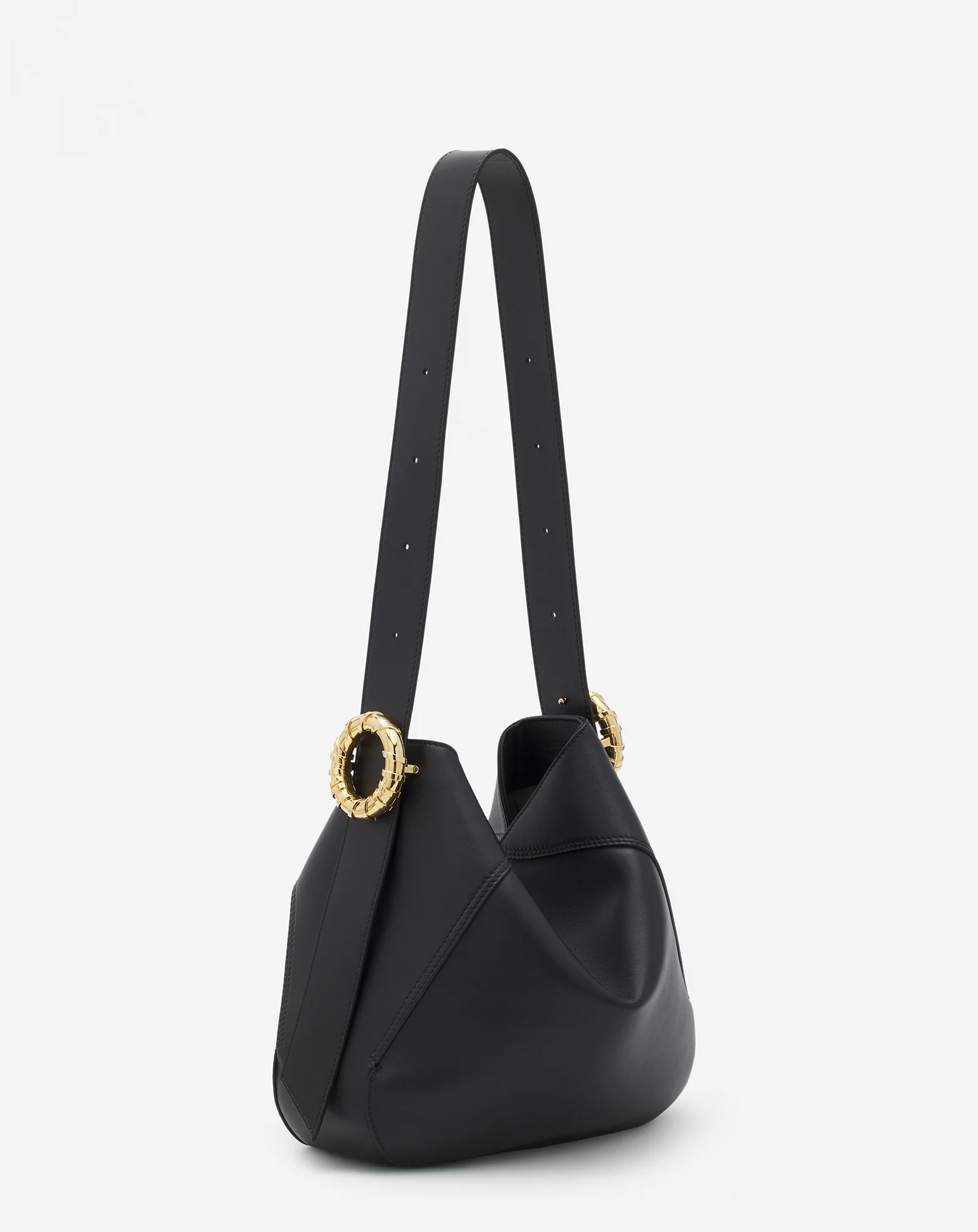 Leather mélodie hobo bag