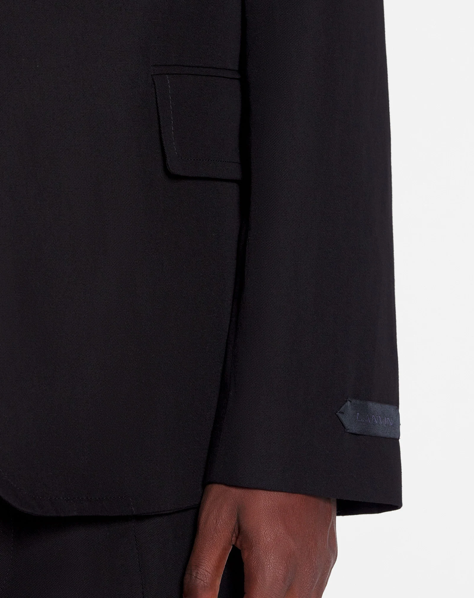 Casual single-breasted jacket