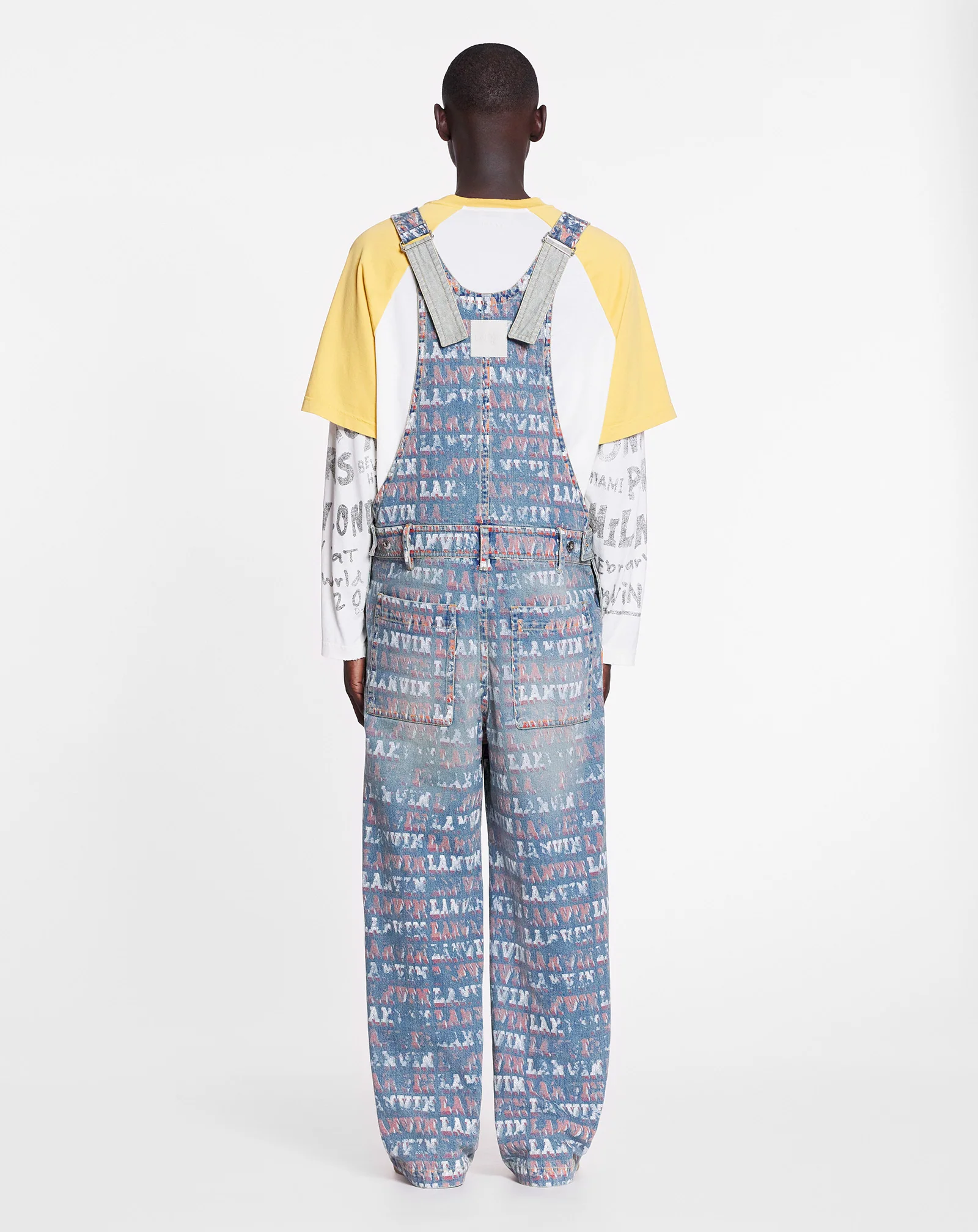 Lanvin x future loose-fit printed jumpsuit