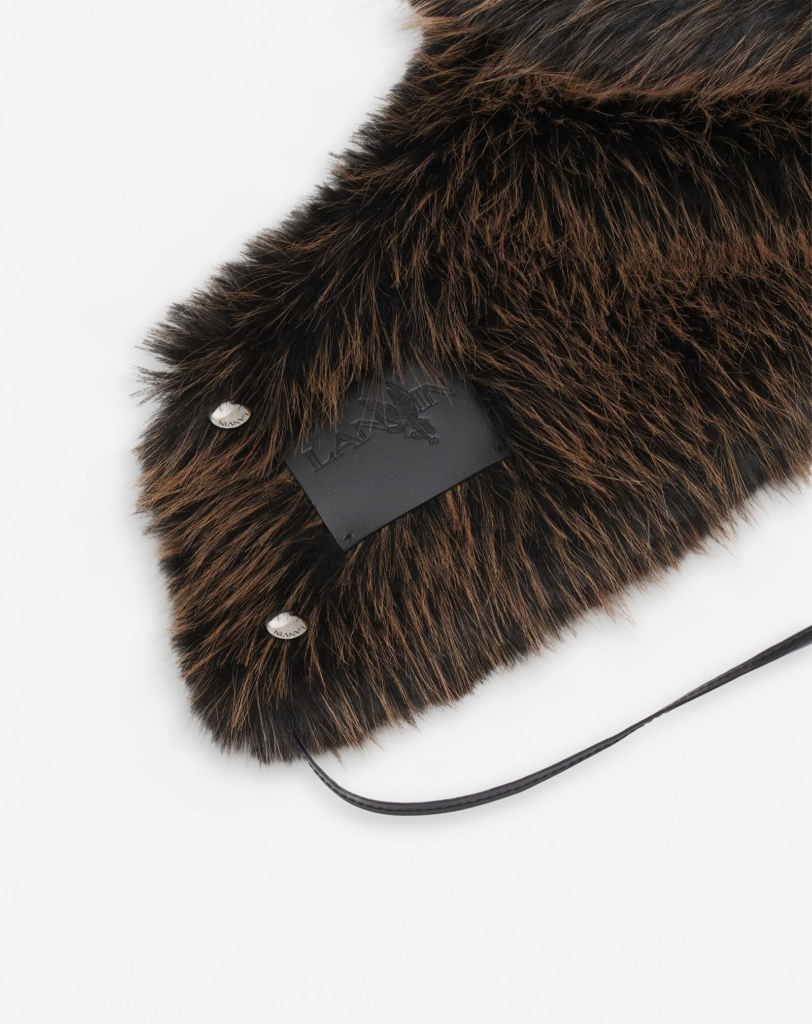 Lanvin x future faux fur fisherman hat