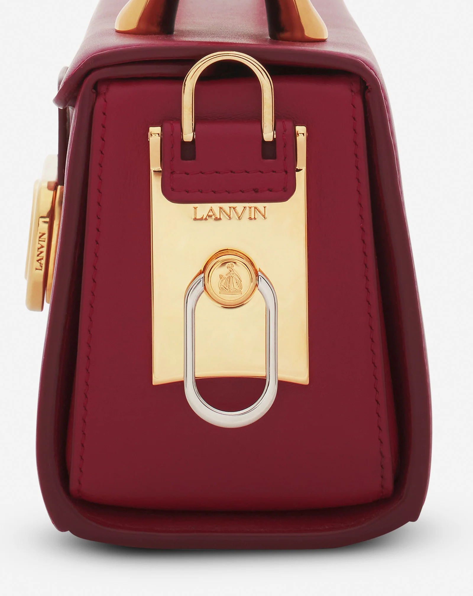 Medium leather pencil cat bag