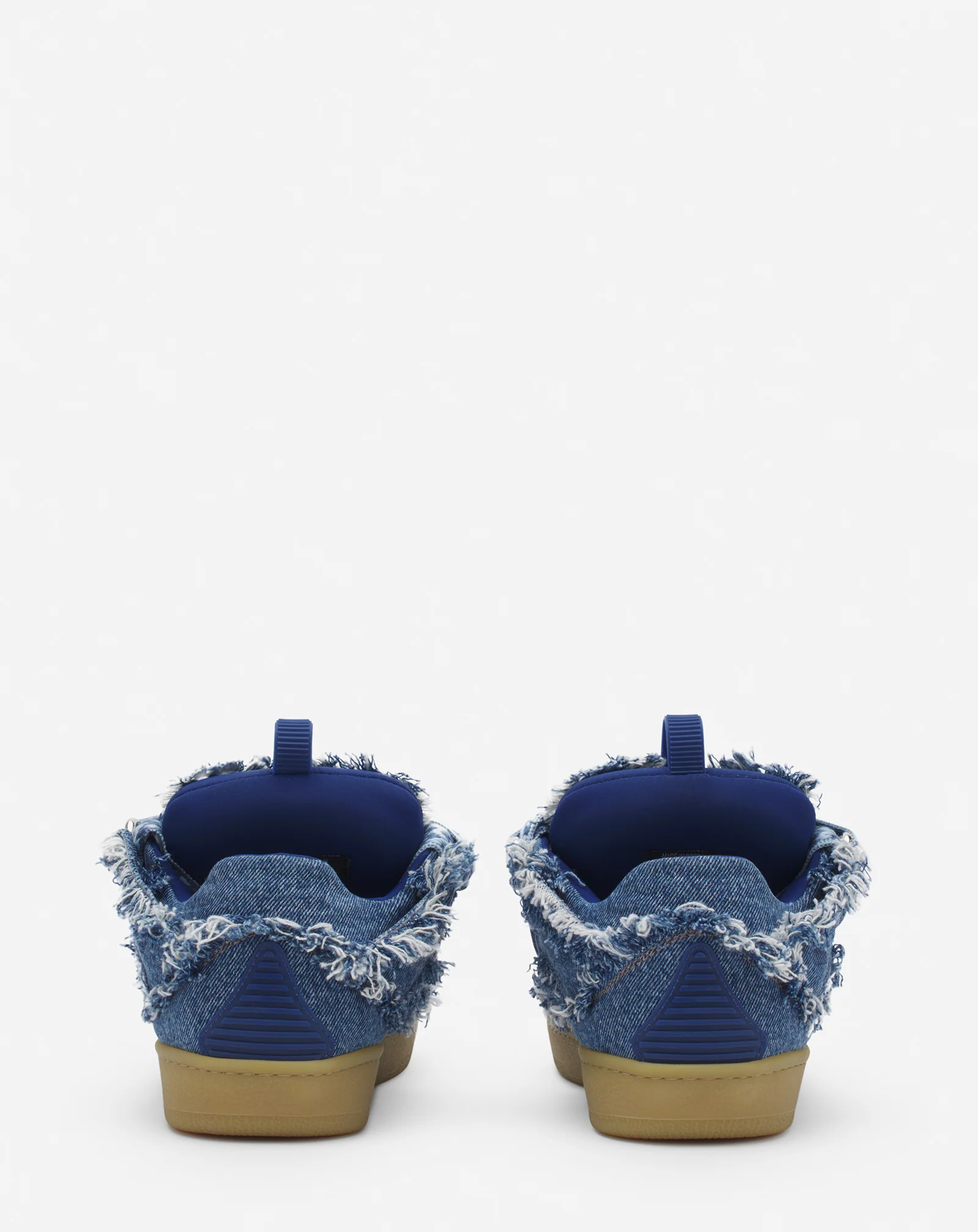 Curb sneakers in denim