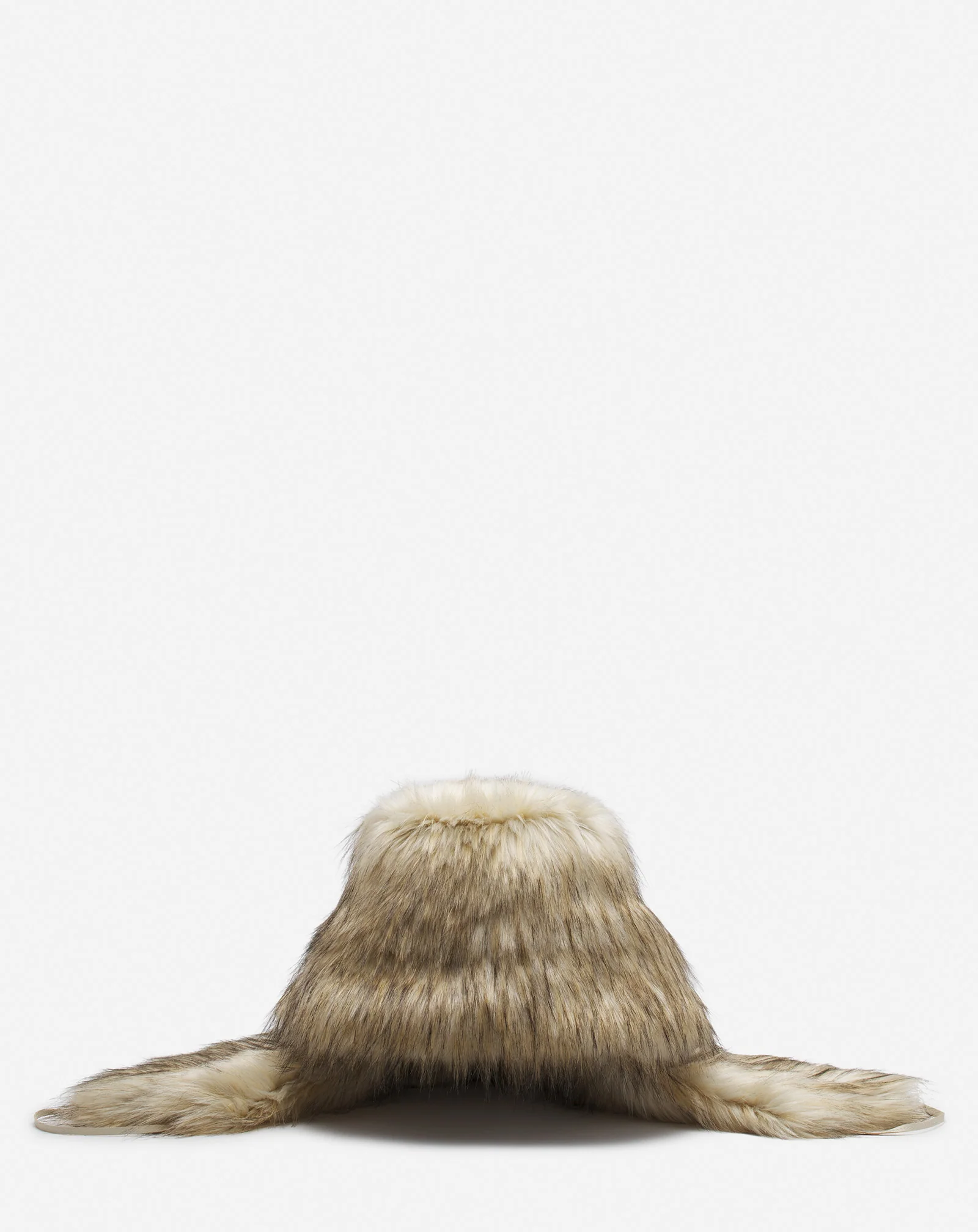 Lanvin x future faux fur fisherman hat