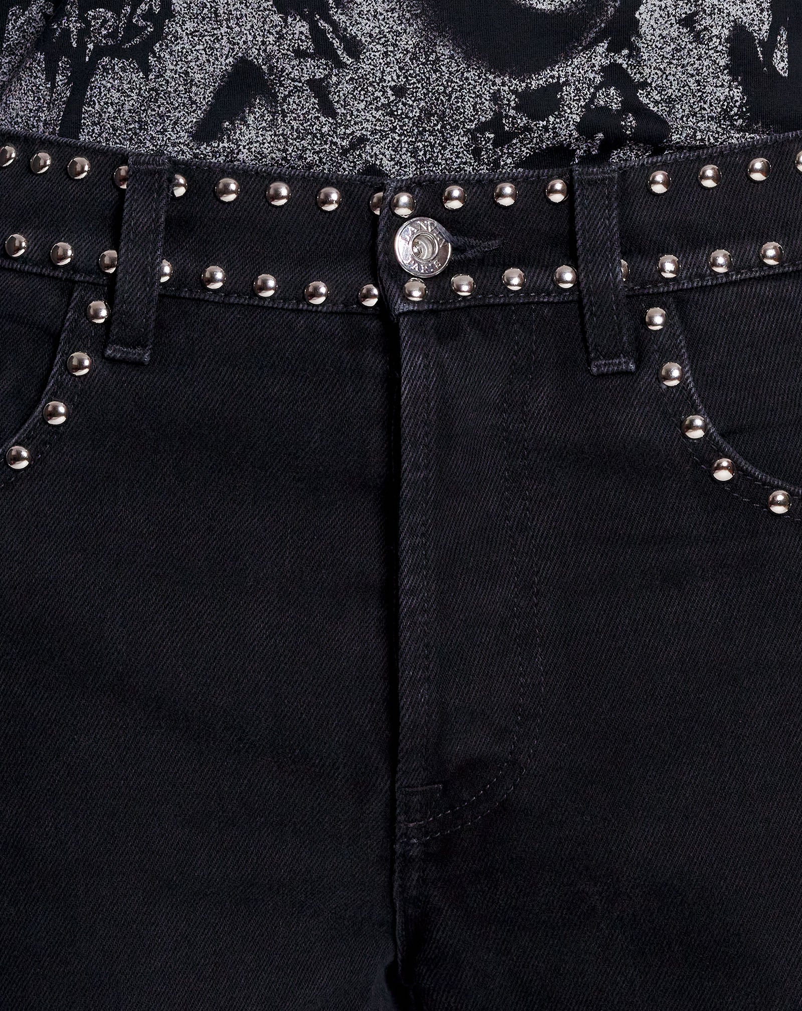 Lanvin x future studded flared pants for men