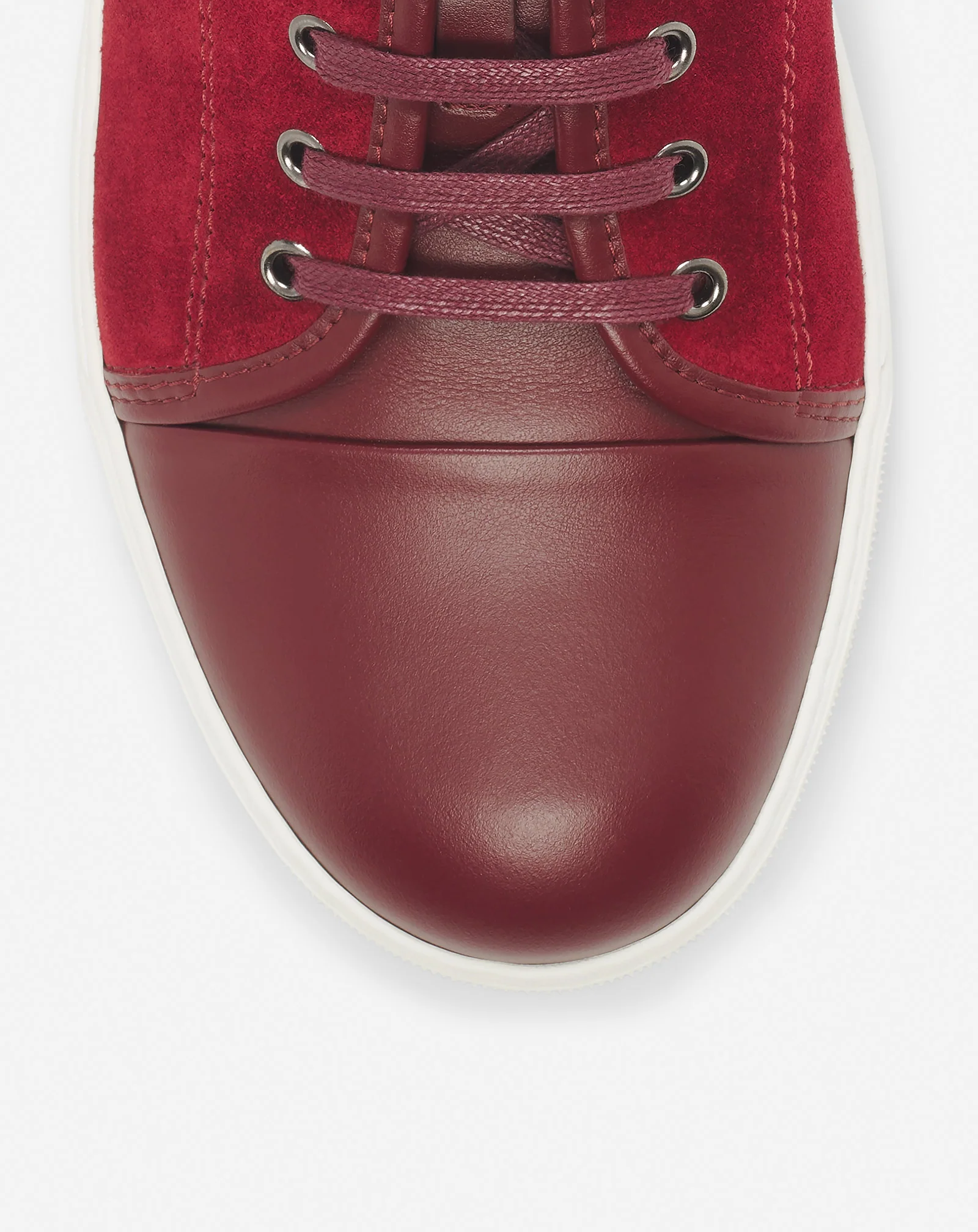 Dbb1 leather and suede sneakers