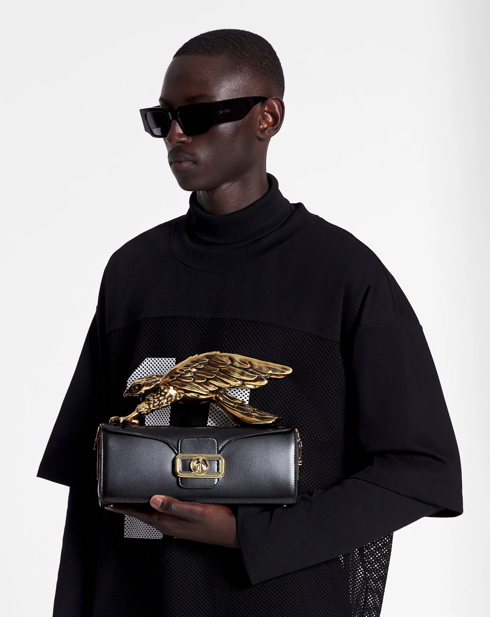 Lanvin x future pencil mm leather bag