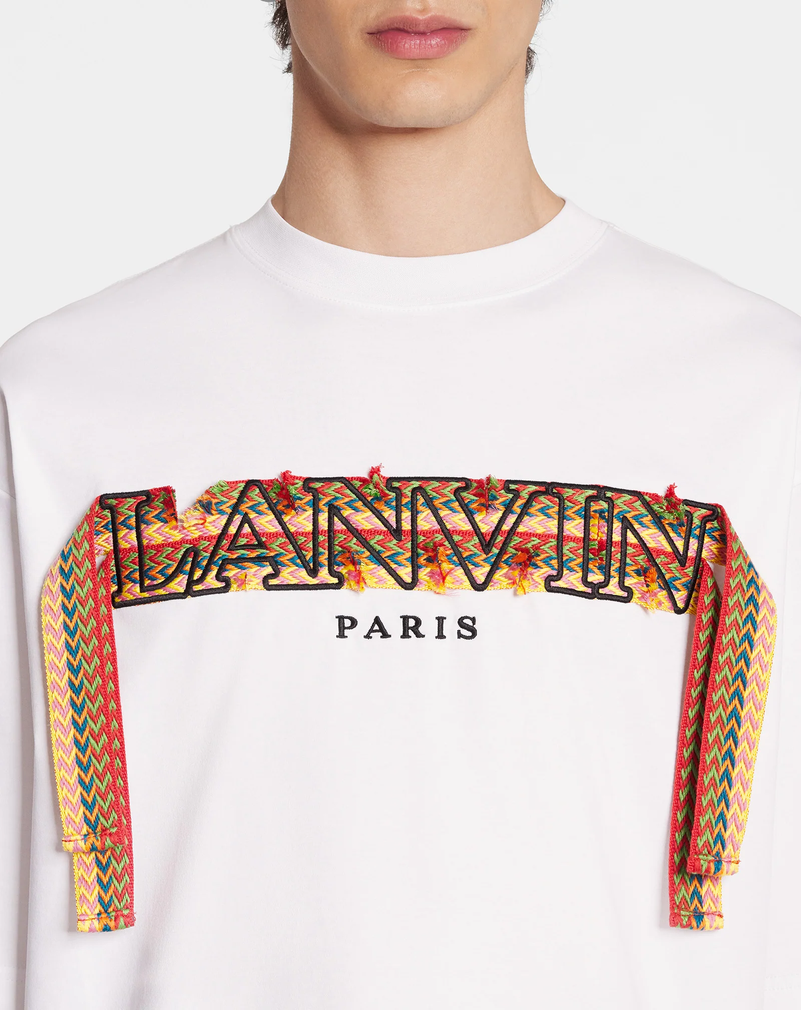 Curb lace lanvin oversized t-shirt