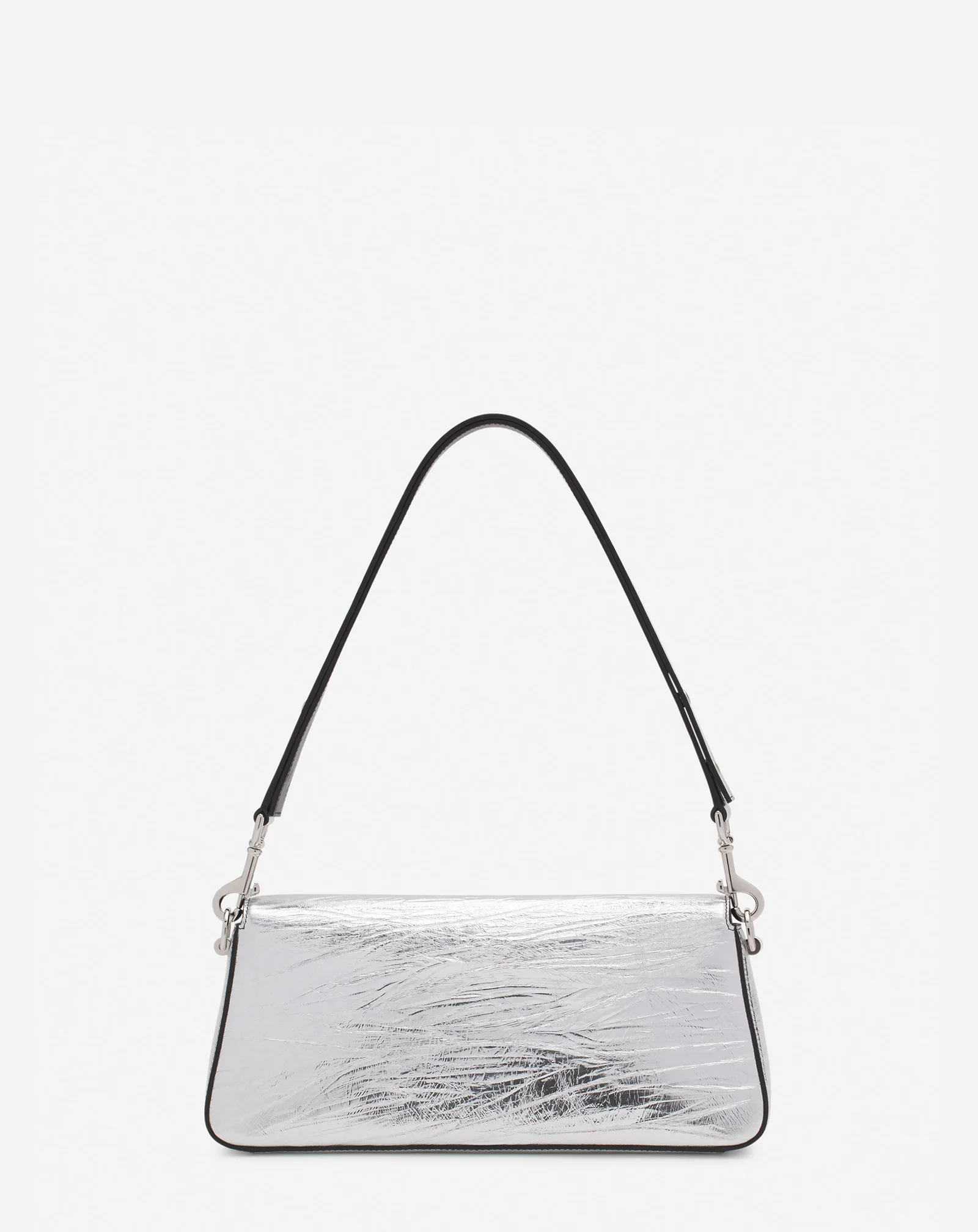 Séquence by lanvin baguette bag in metallic leather