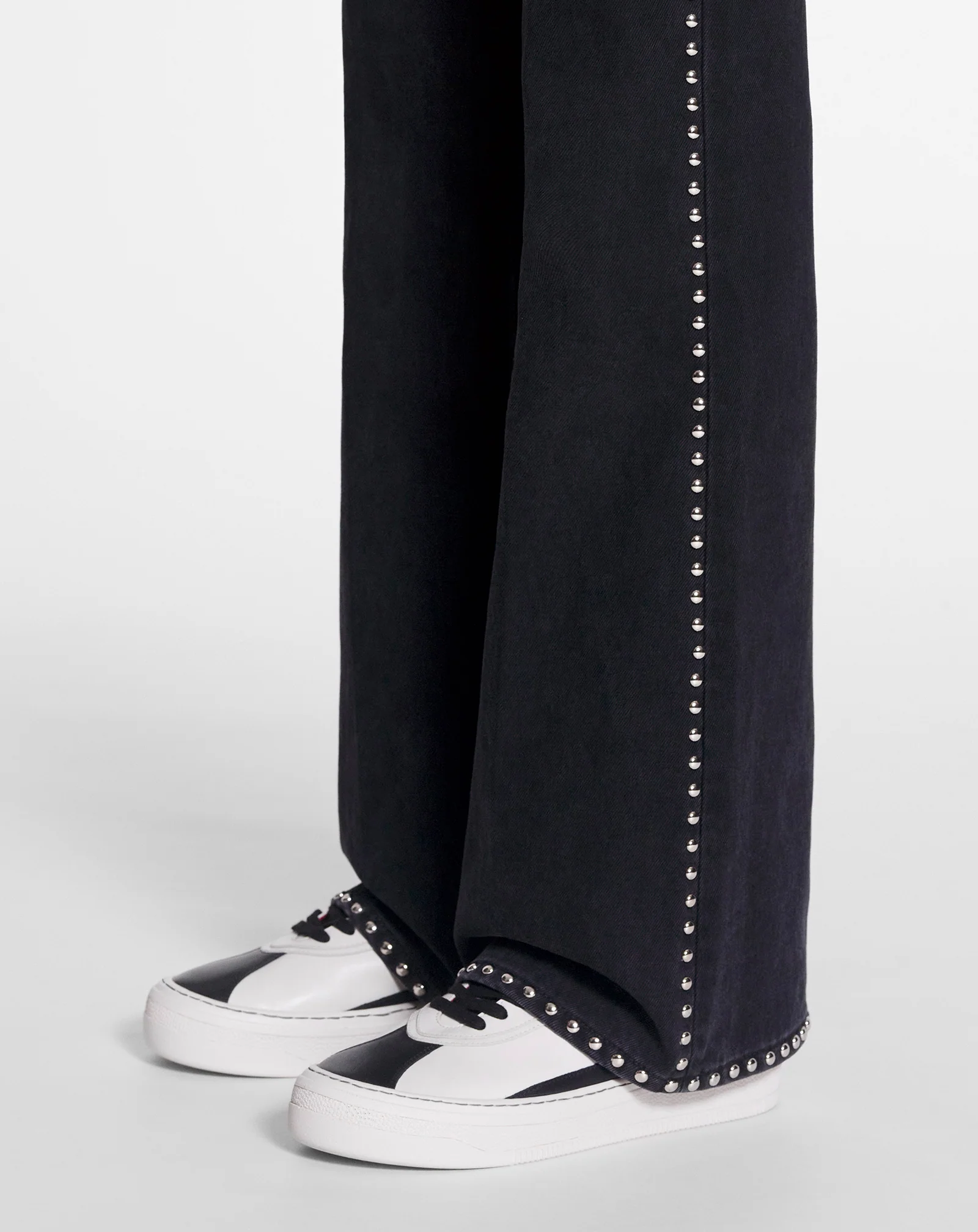 Leather cash sneakers lanvin x future for men