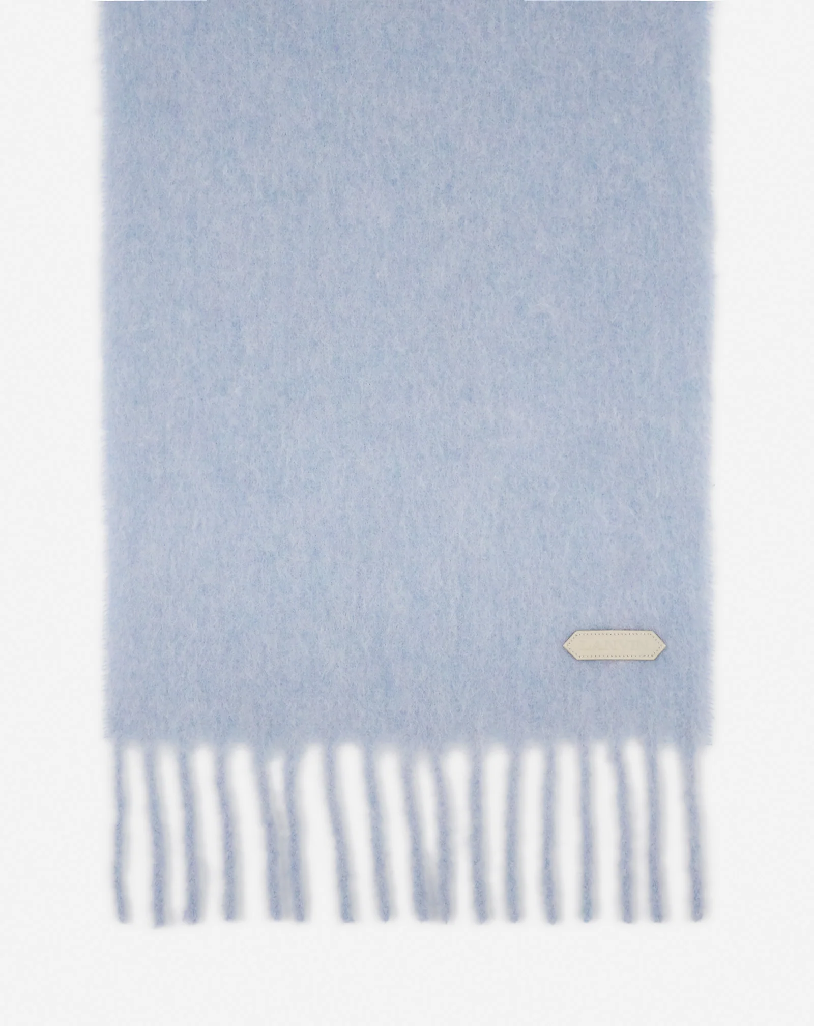 Lanvin fringed scarf in wool