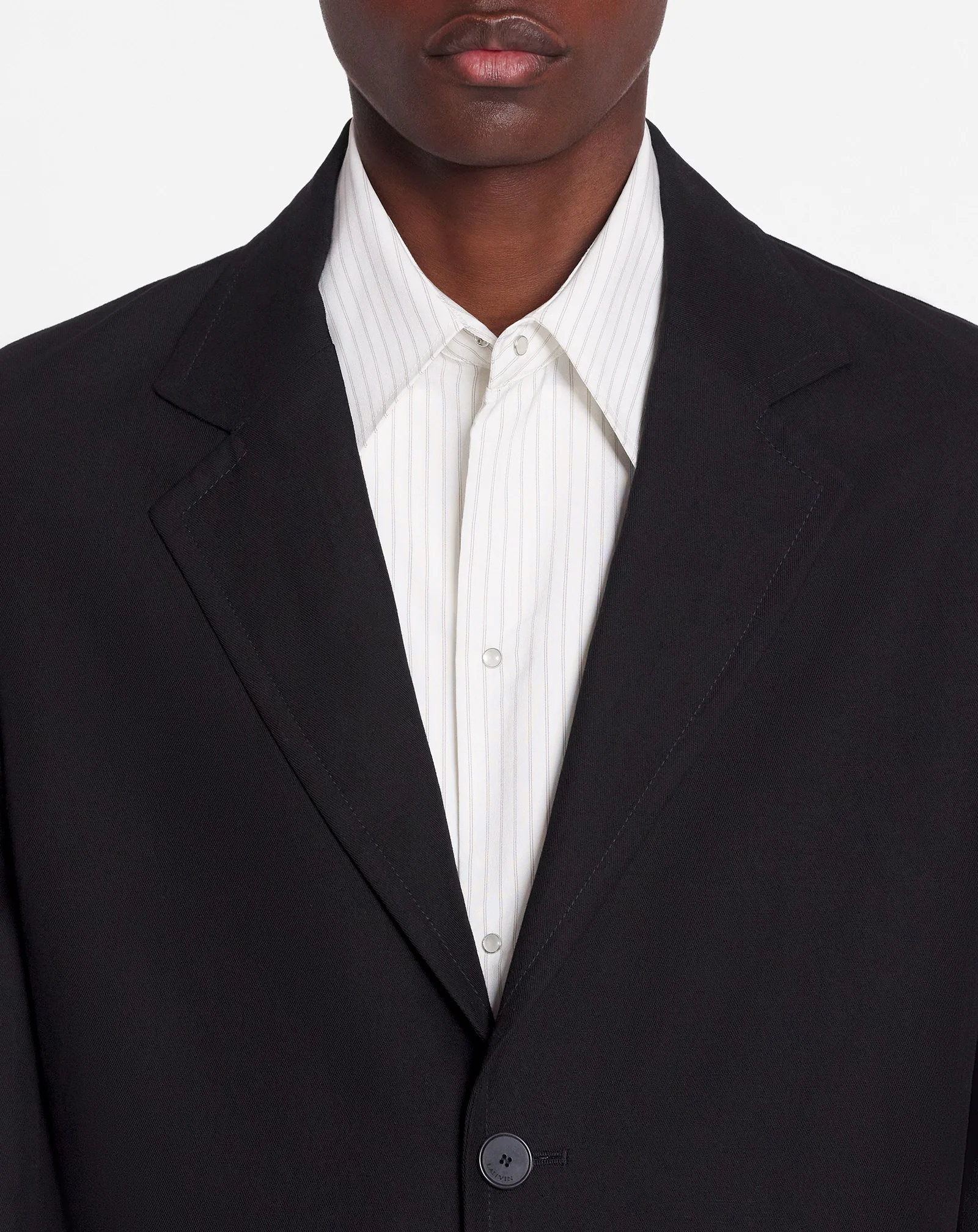 Casual single-breasted jacket