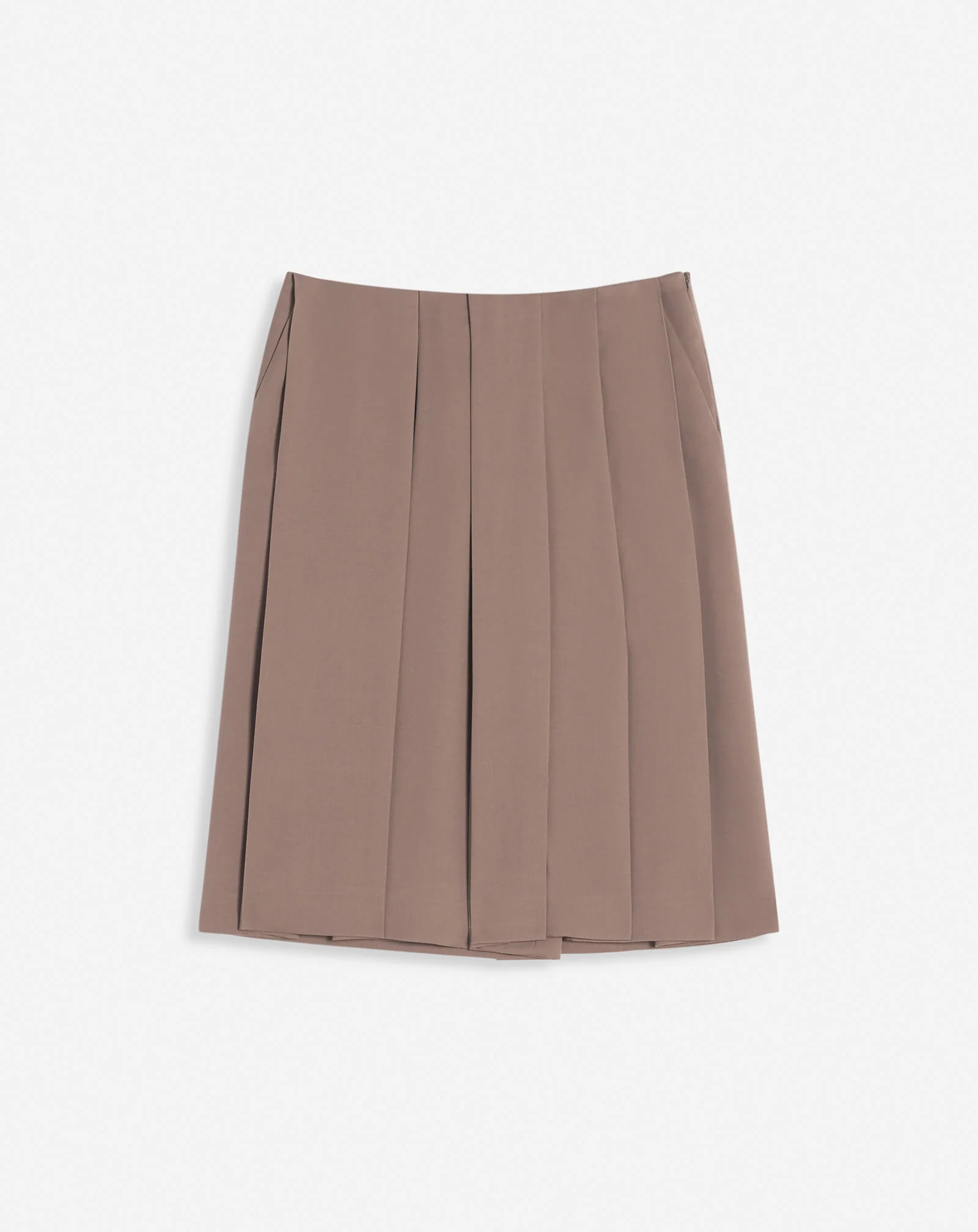 Pleated culotte