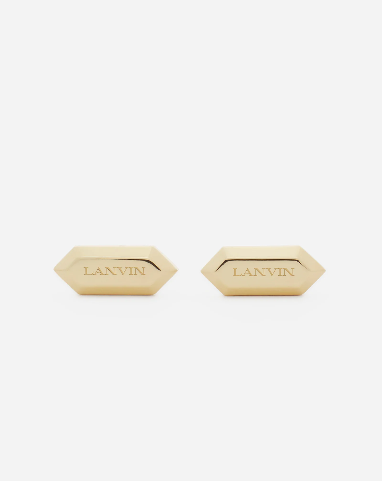 Lanvin label cufflinks