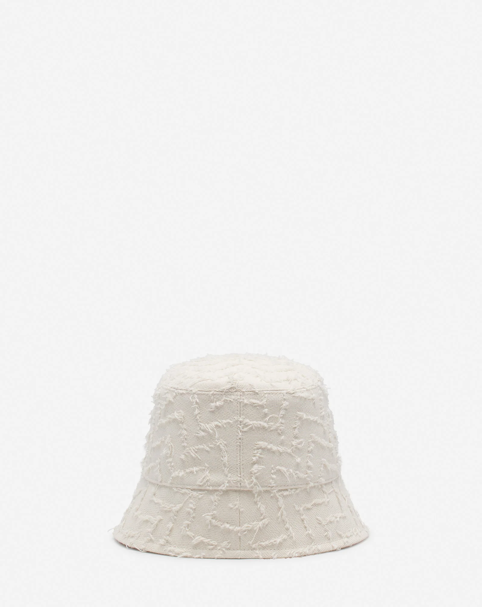 Herringbone motif lanvin bucket hat