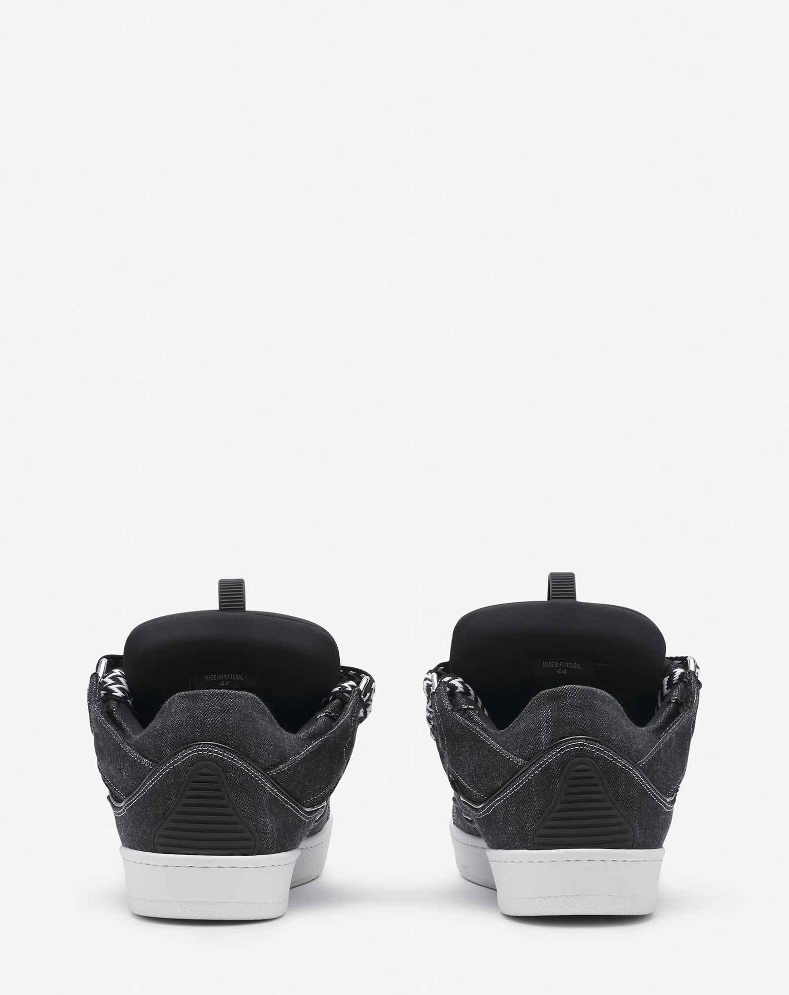 Curb sneakers in denim