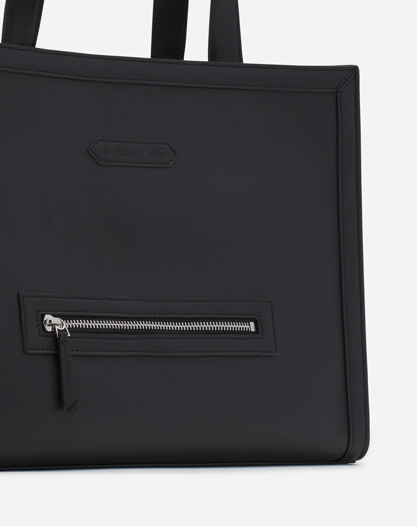 Tenor leather tote bag