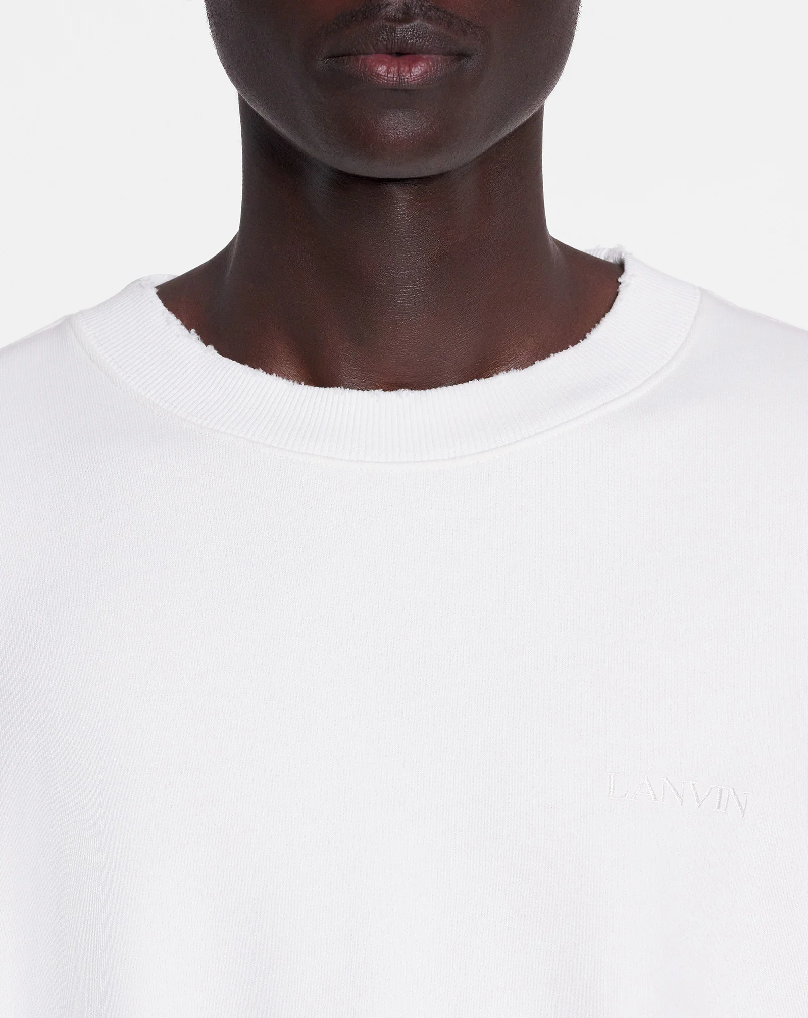 Lanvin x future unisex loose-fit printed sweatshirt