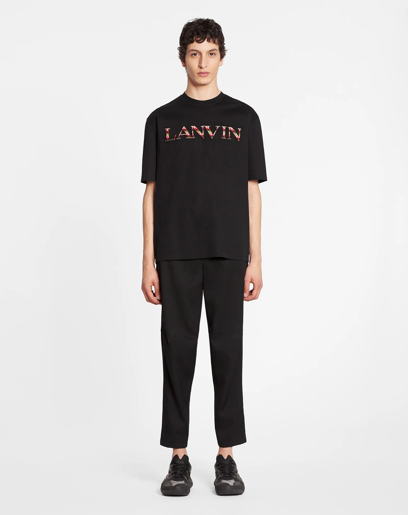 Classic curb embroidered t-shirt