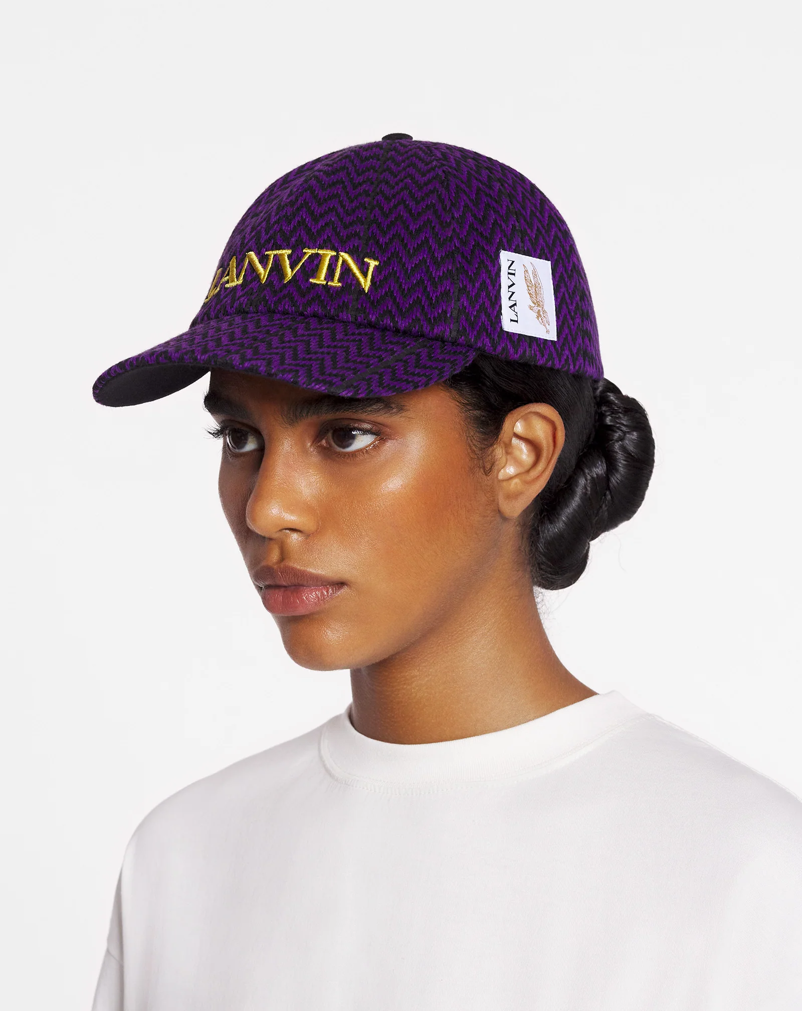 Lanvin x future curb cotton cap