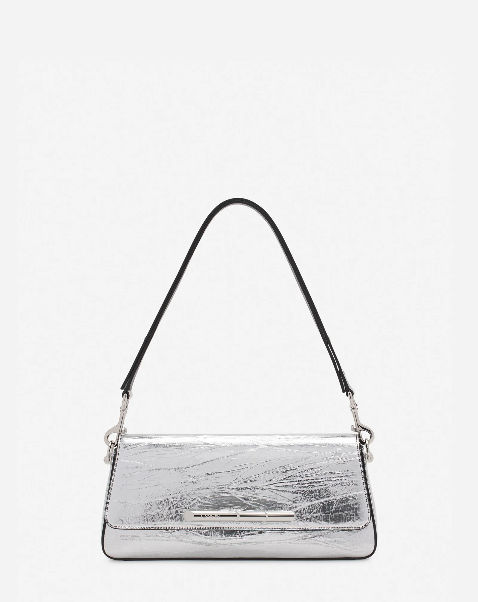 Séquence by lanvin baguette bag in metallic leather