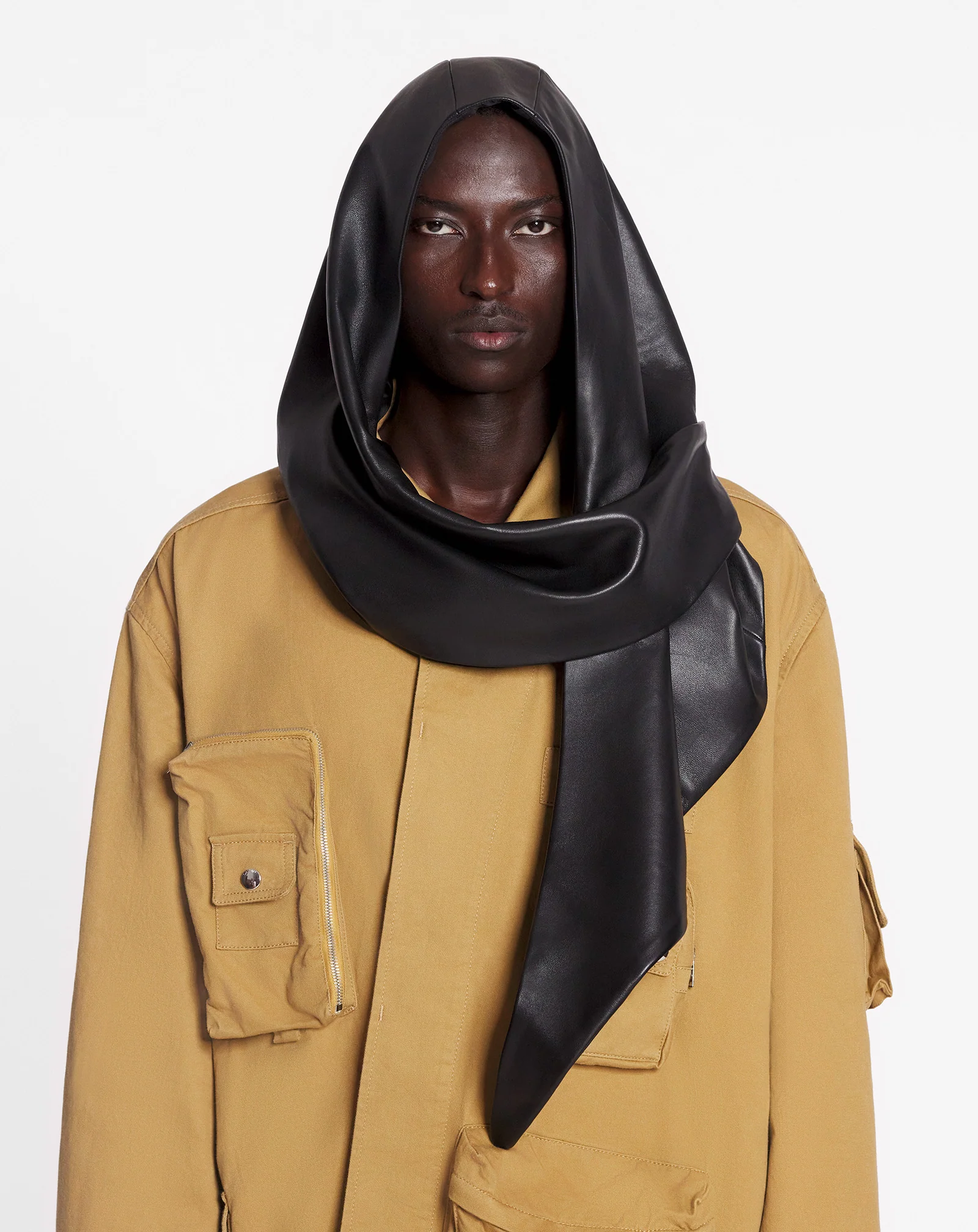 Lanvin x future leather hood
