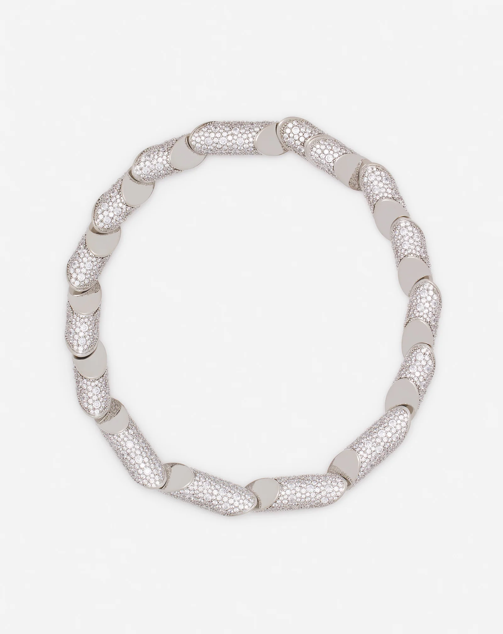 Haute séquence rhinestone necklace