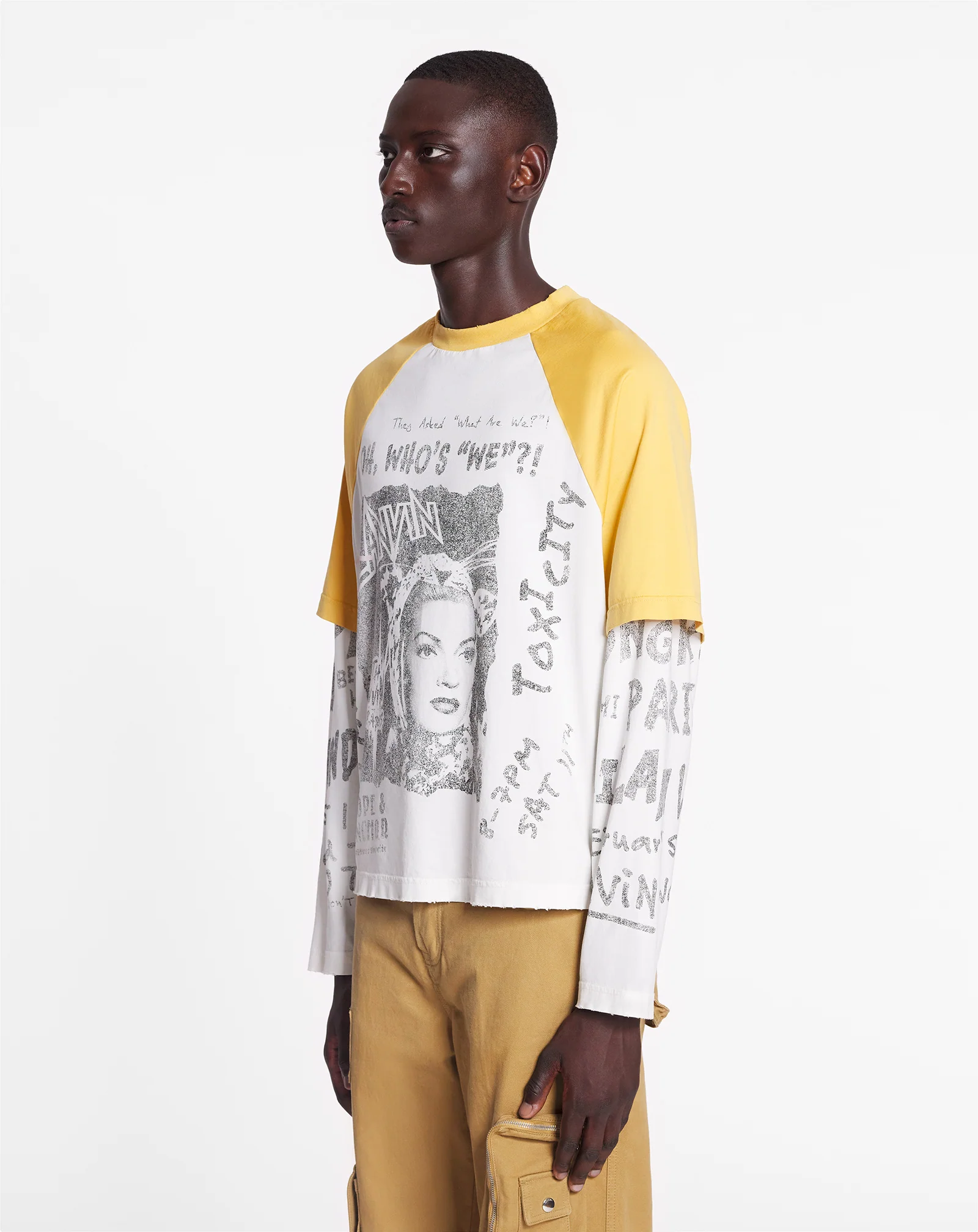 Lanvin x future long-sleeved print t-shirt