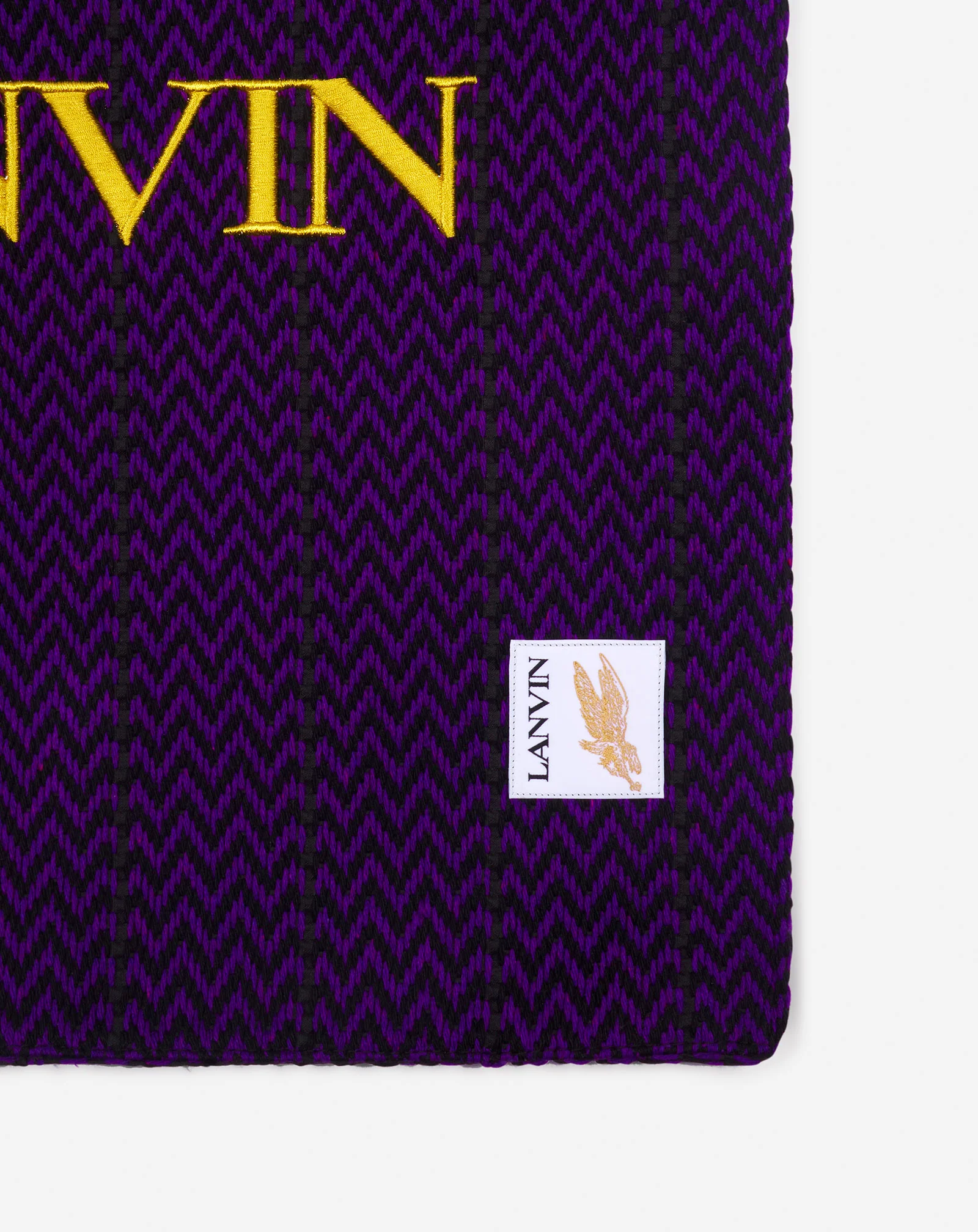 Lanvin x future curb cotton tote bag