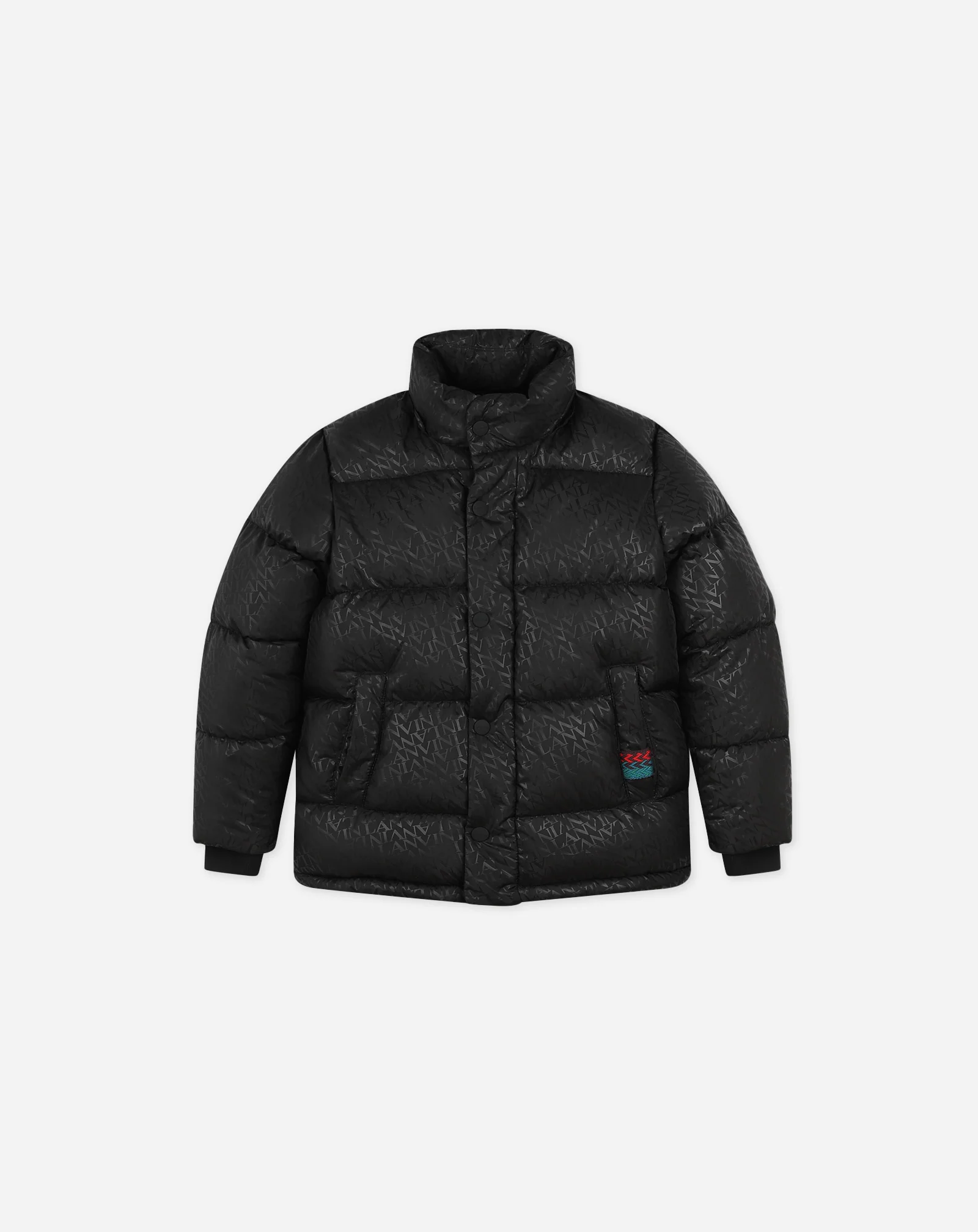 Hooded water-repellent parka