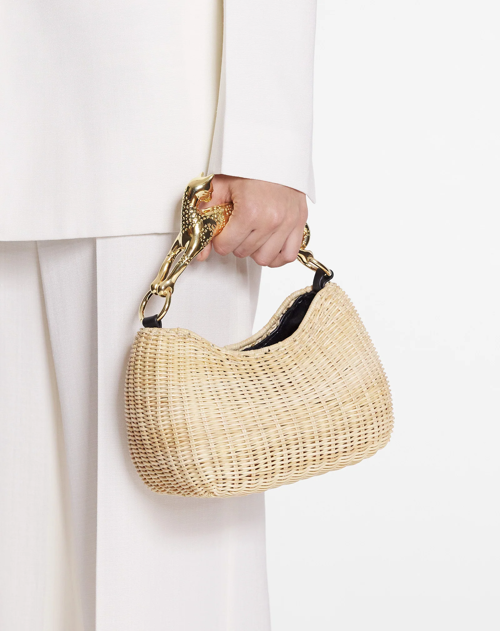 Hobo  bag pm with cat handle