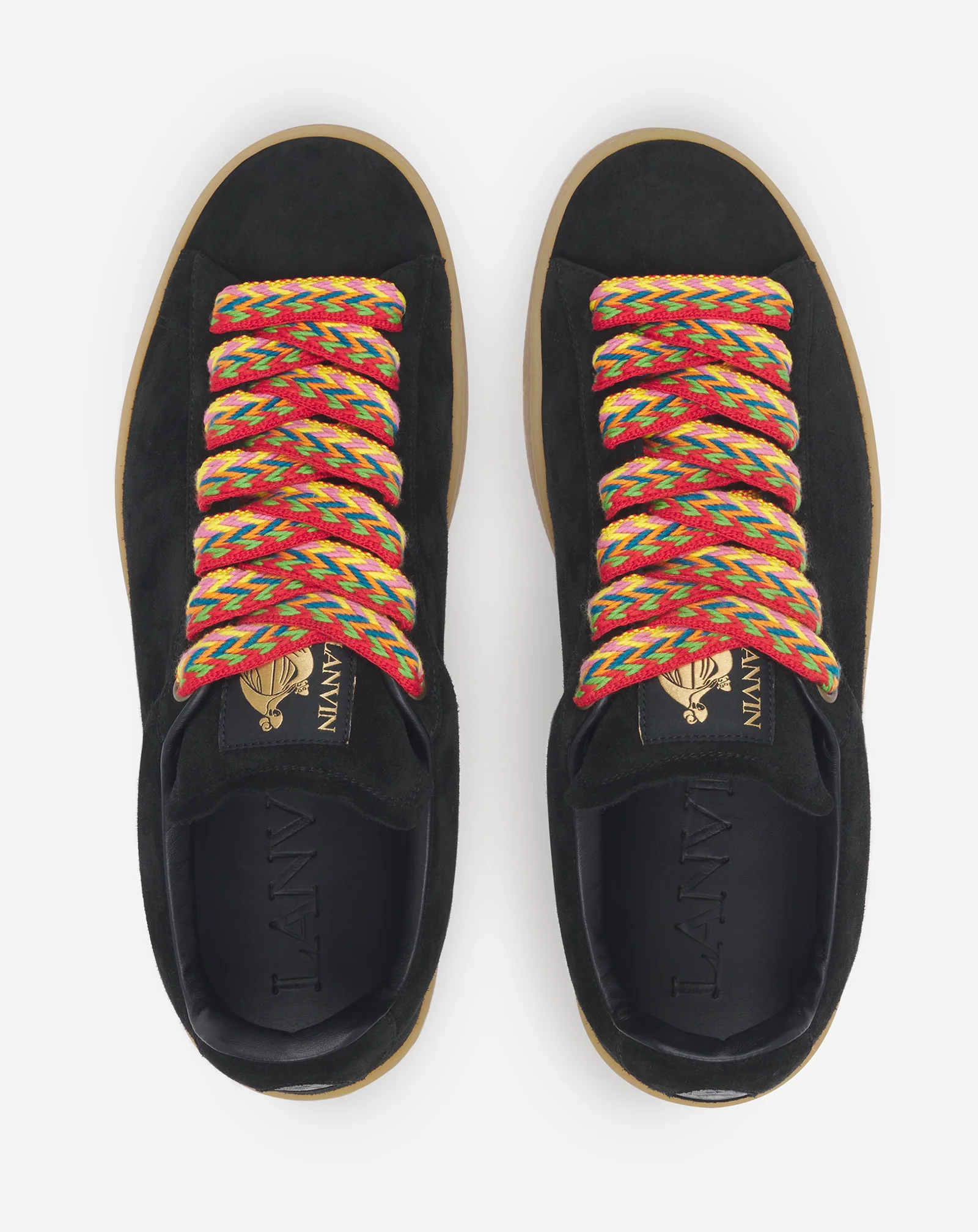 Suede curb lite sneakers