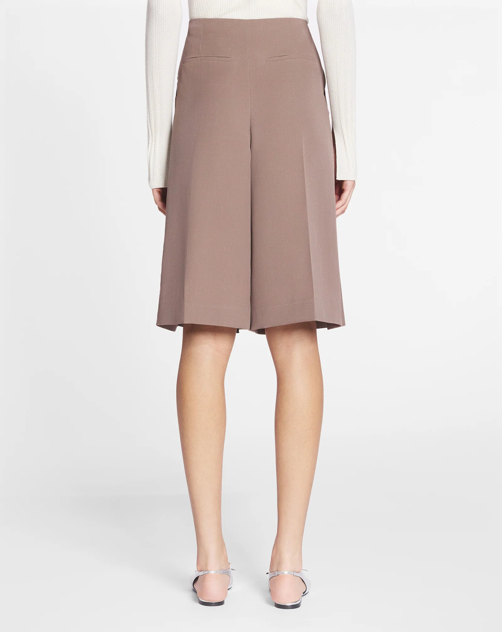 Pleated culotte