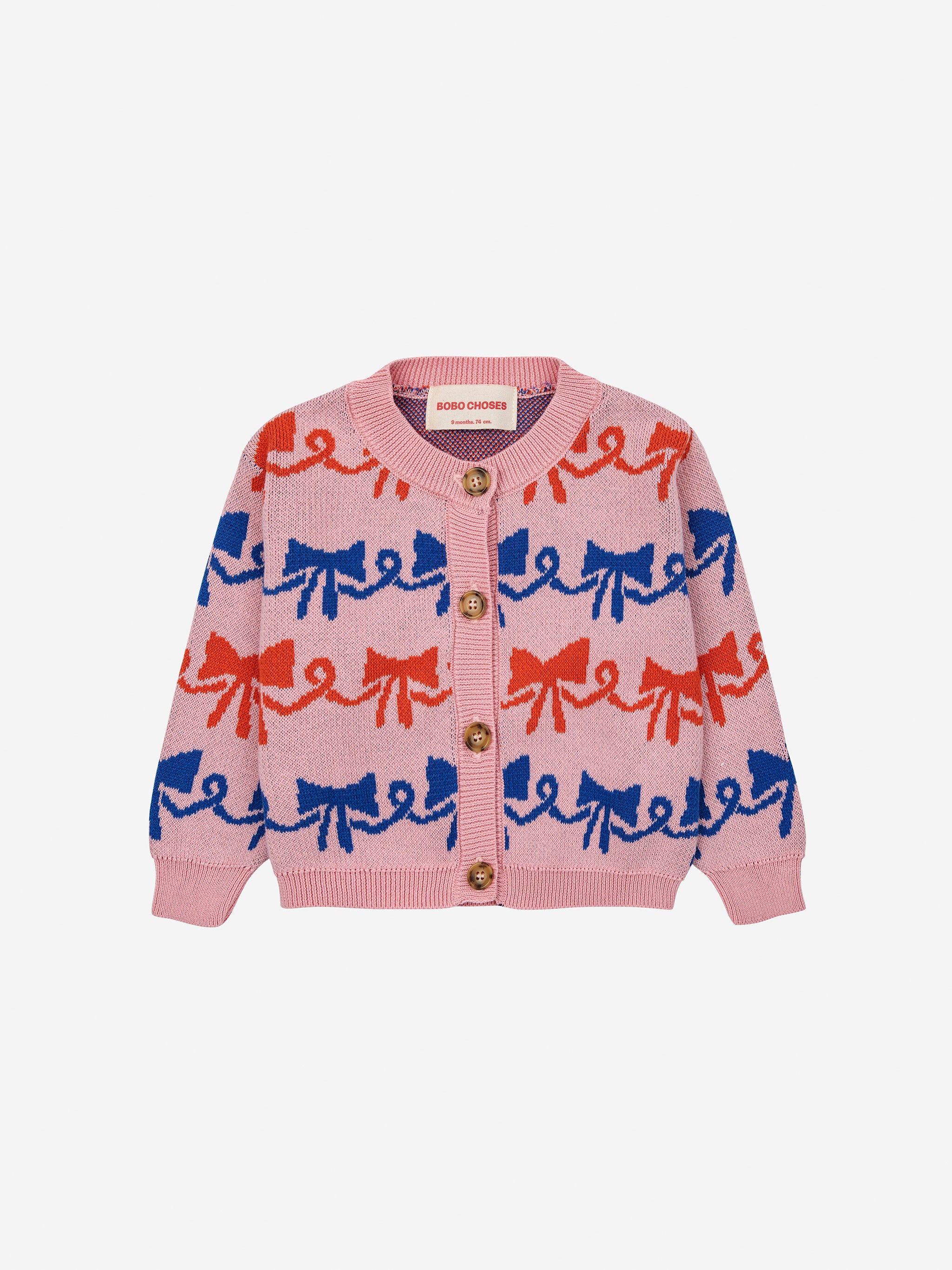 Ribbon Bow all over cardigan