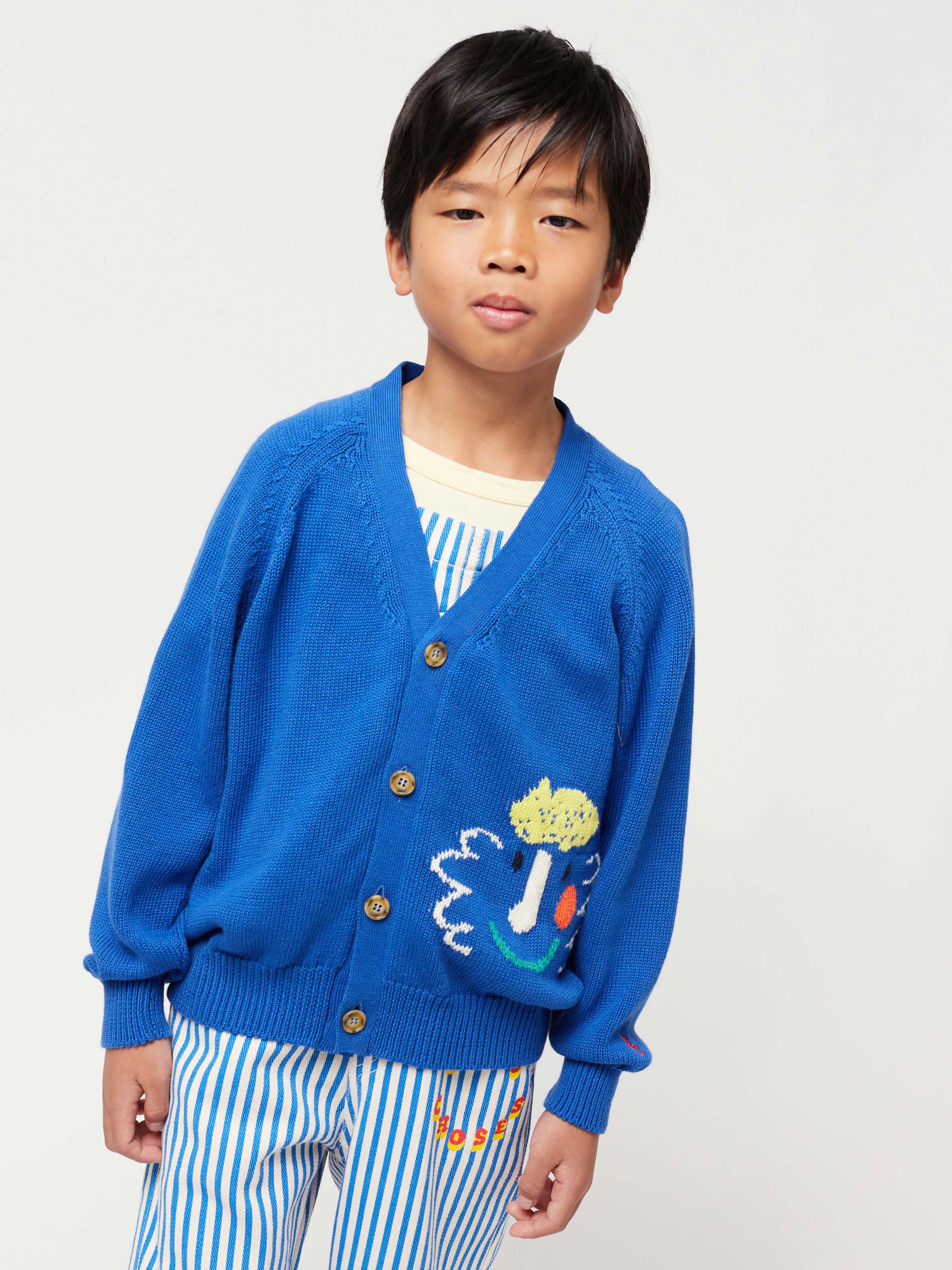 Happy Mask cardigan