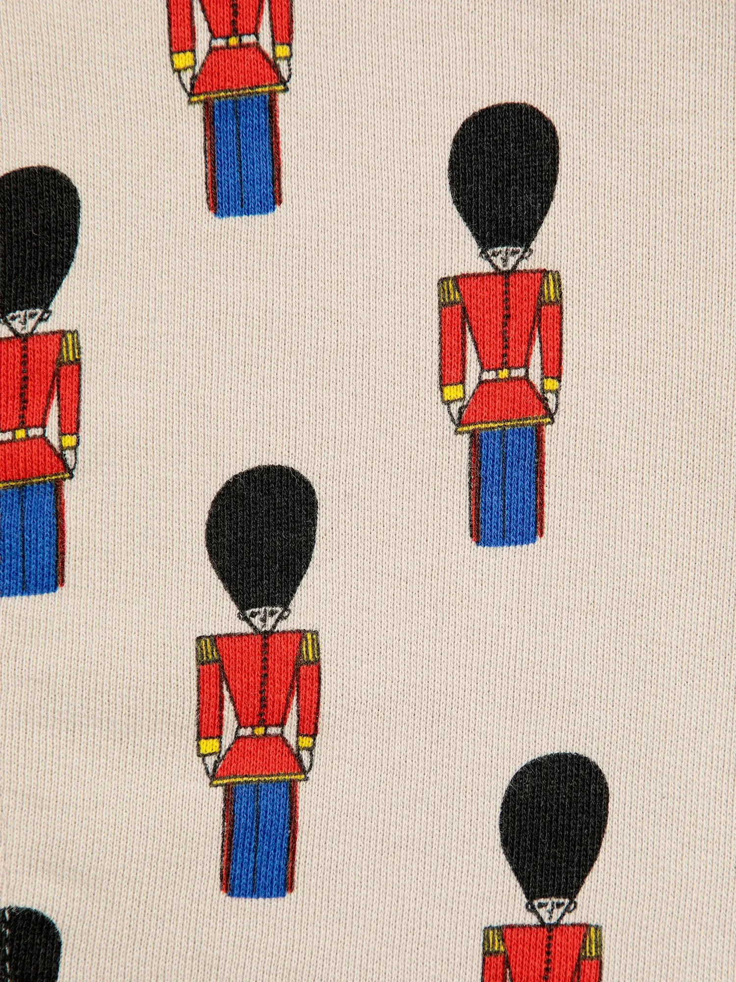 Little Tin Soldiers all over zipped sweatshirt
