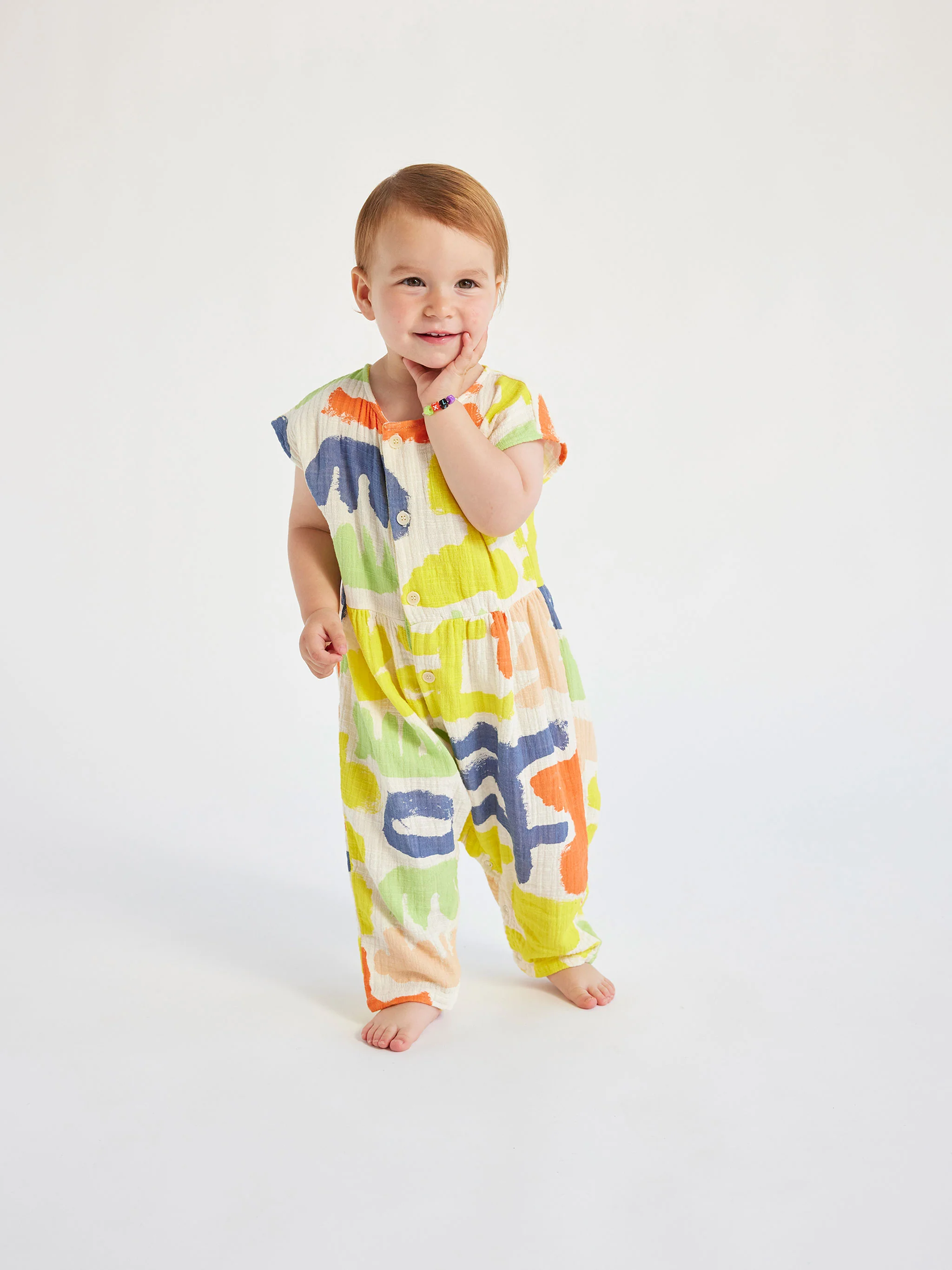 Carnival all over woven overall