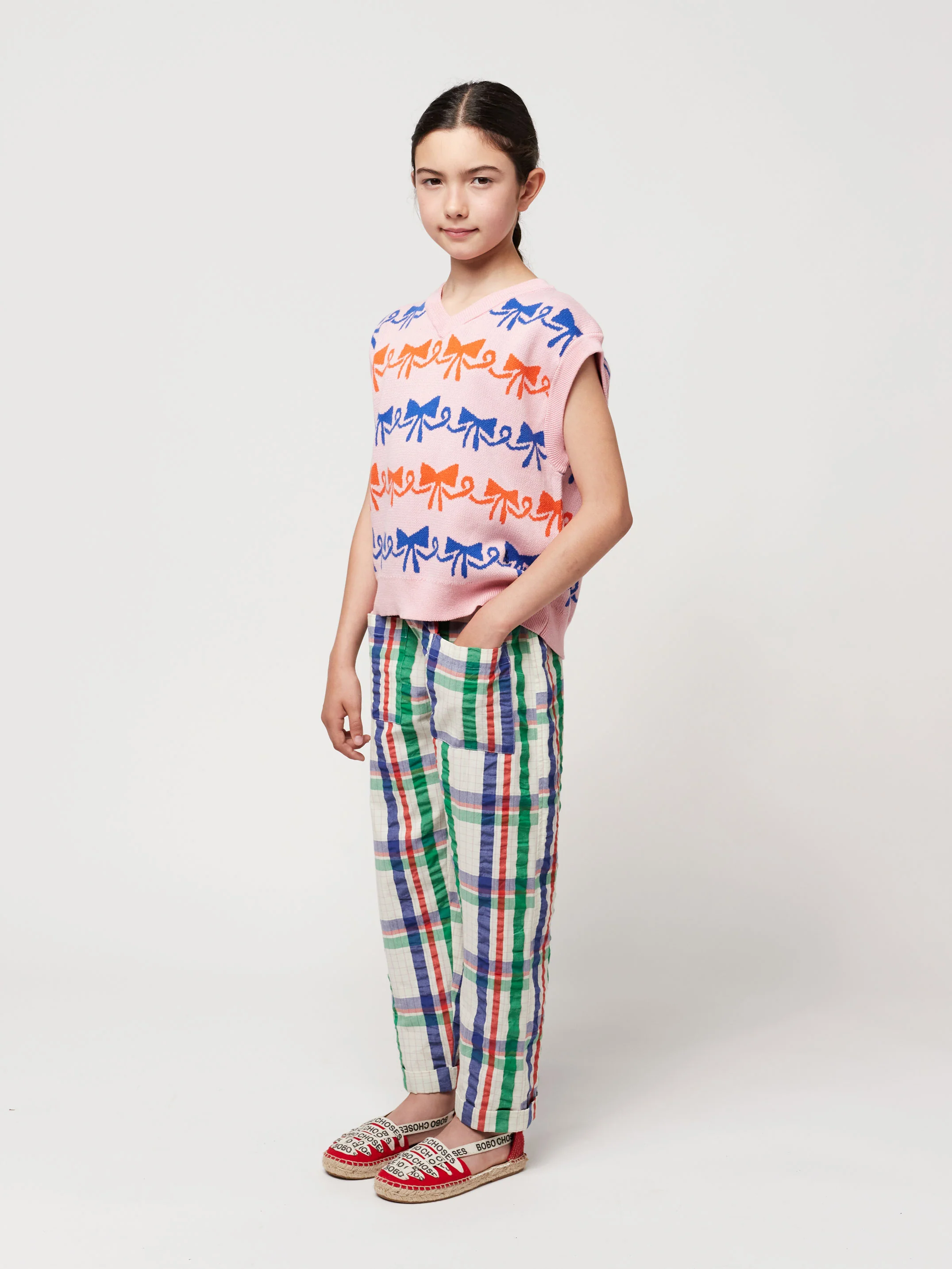 Madras Checks woven pants