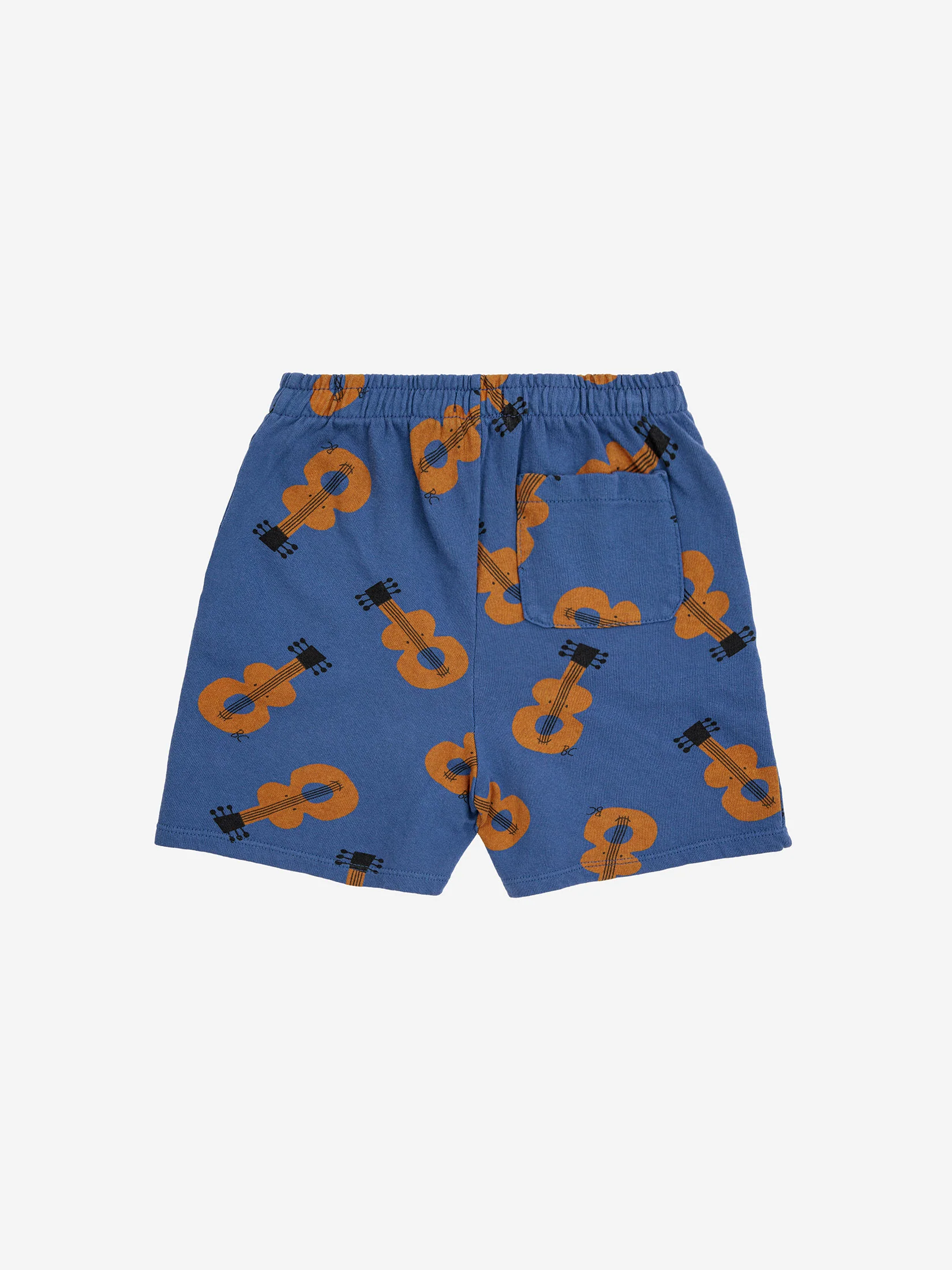 Acoustic Guitar all over bermuda shorts