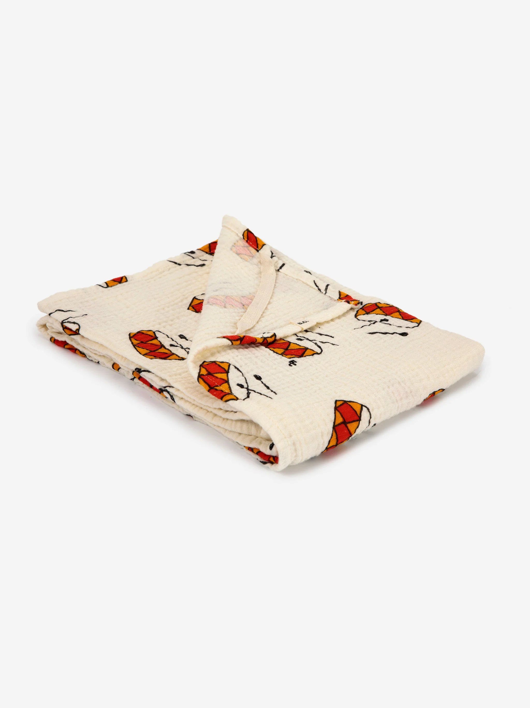 Play the Drum all over muslin