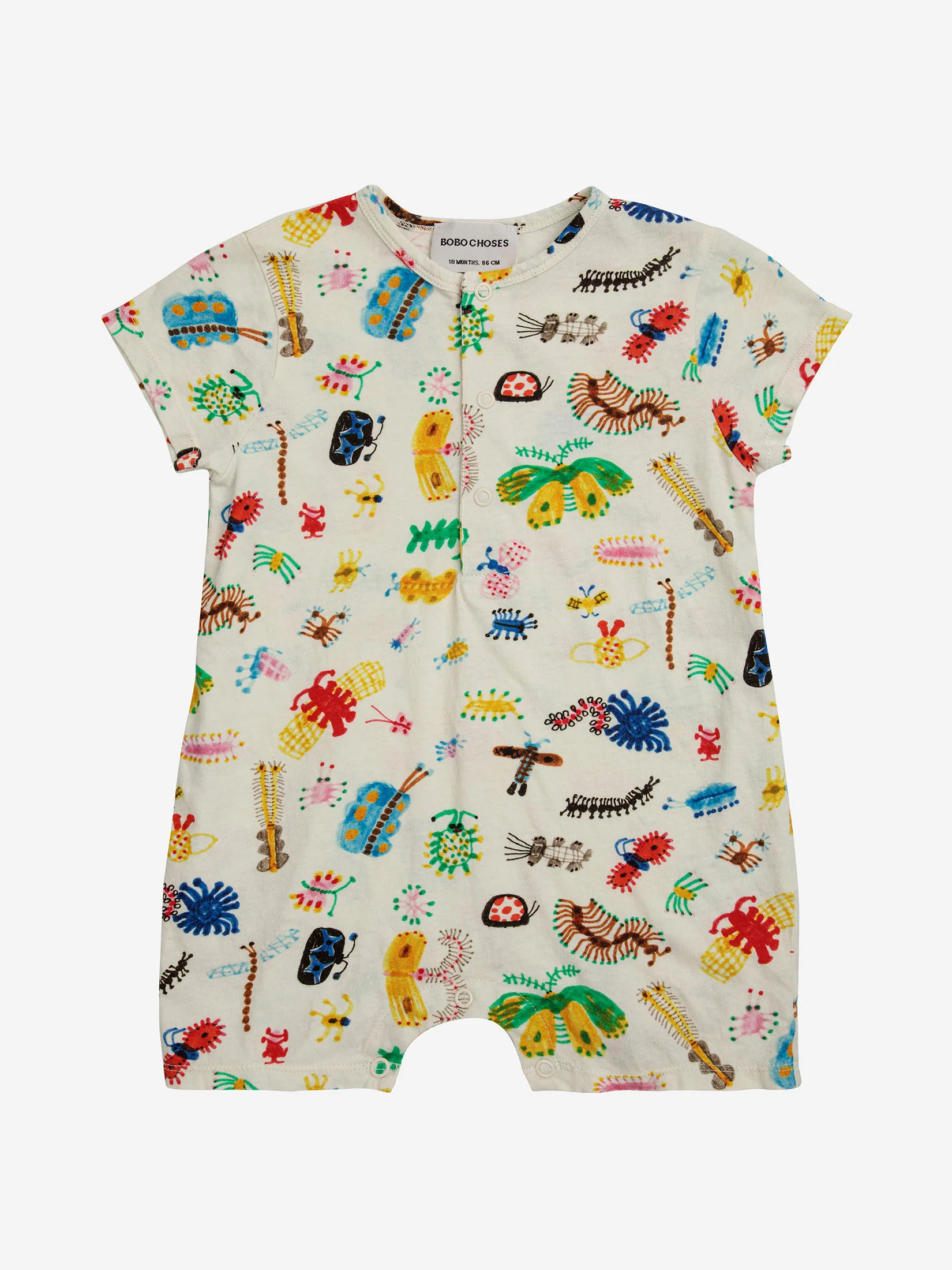 Fuuny Insects all over playsuit