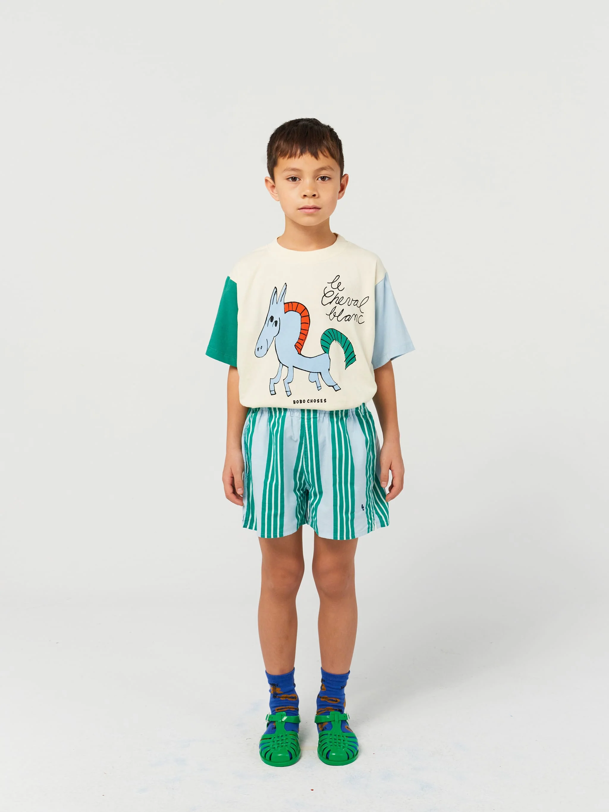 Stripes woven short