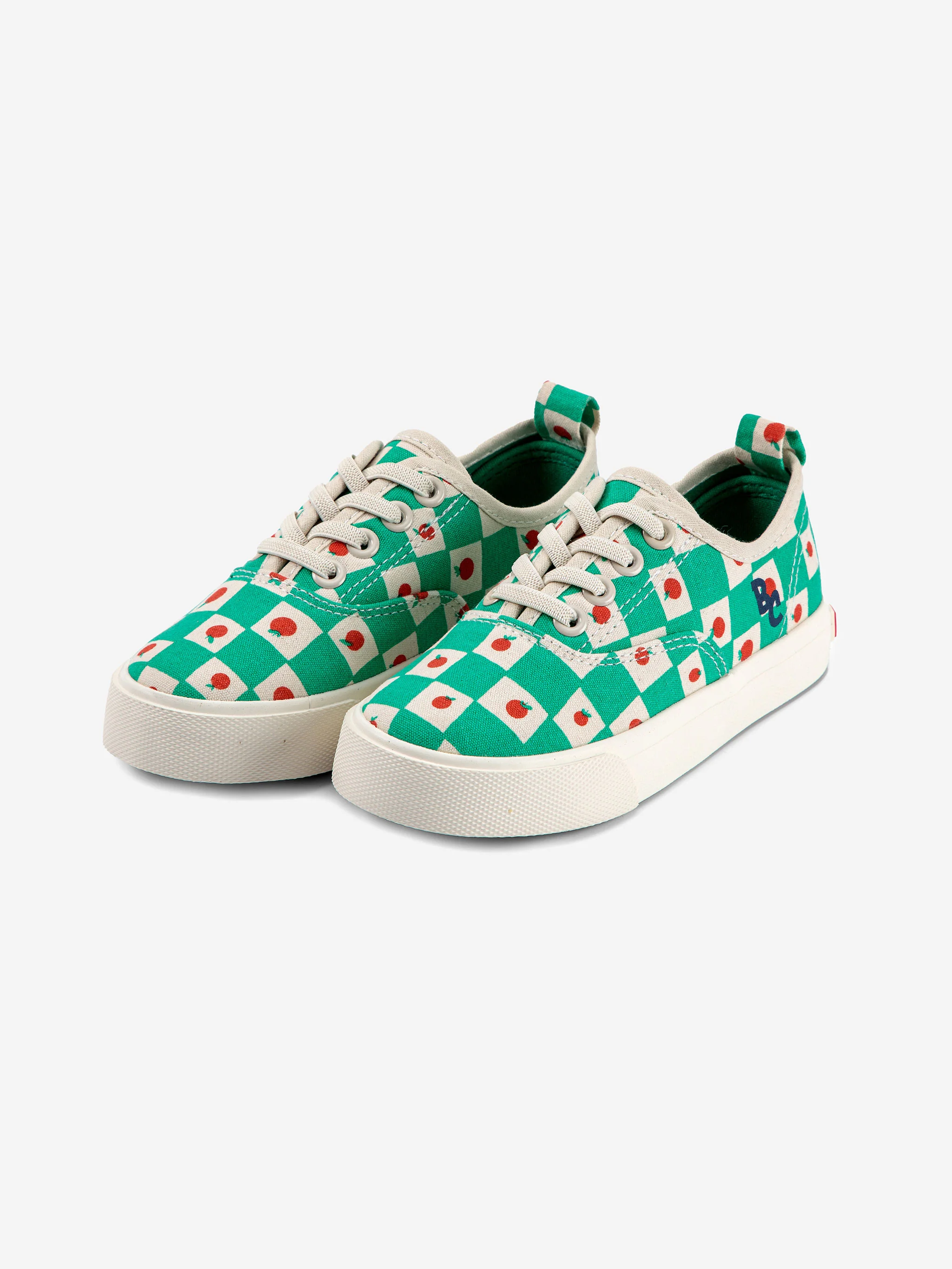 Tomato All Over laces trainers