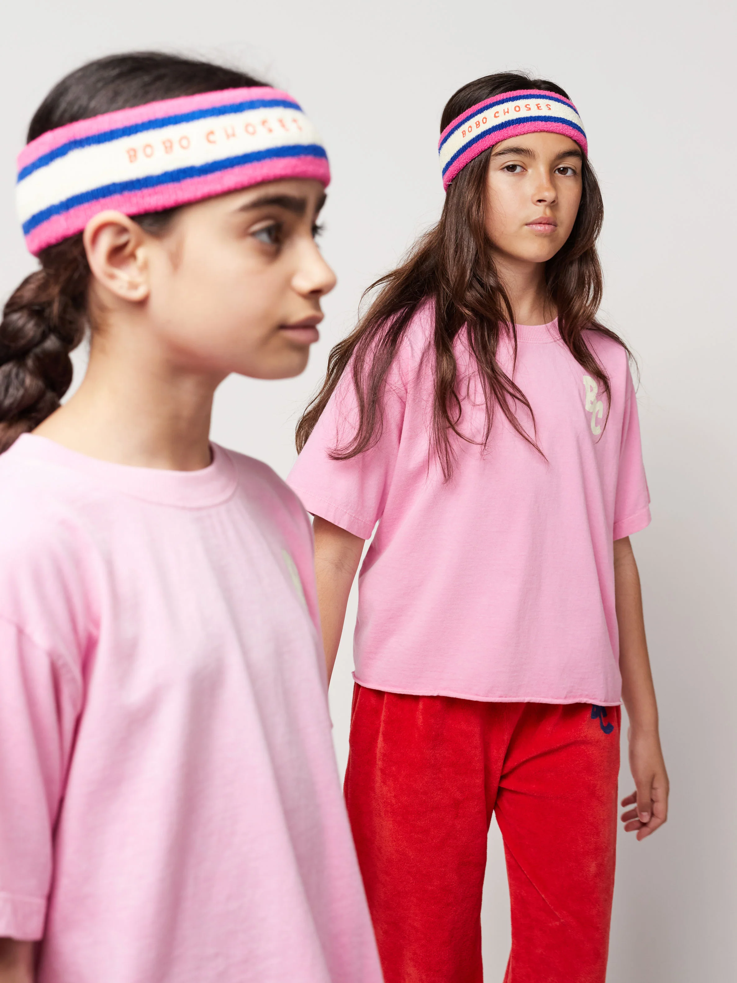 BC pink t-shirt