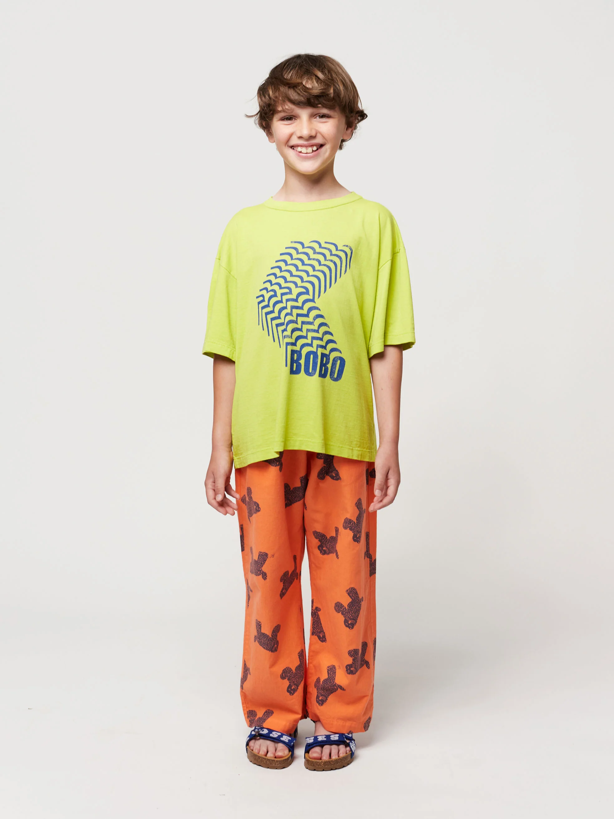 Big Cat all over woven pants