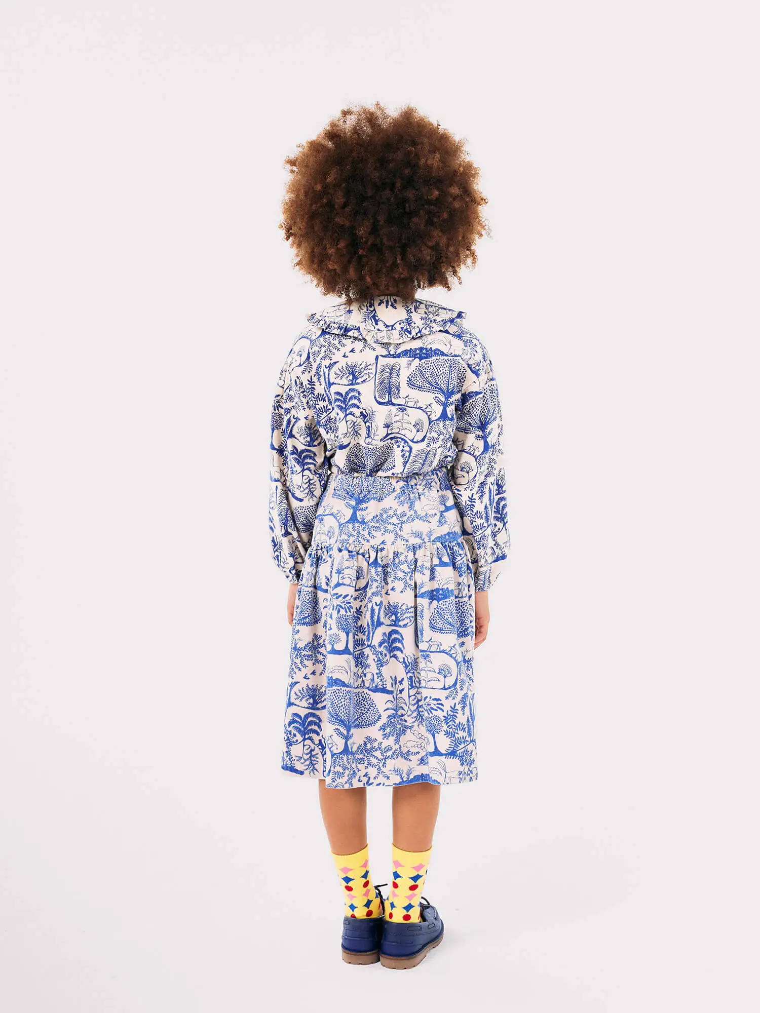Wonderland all over blouse
