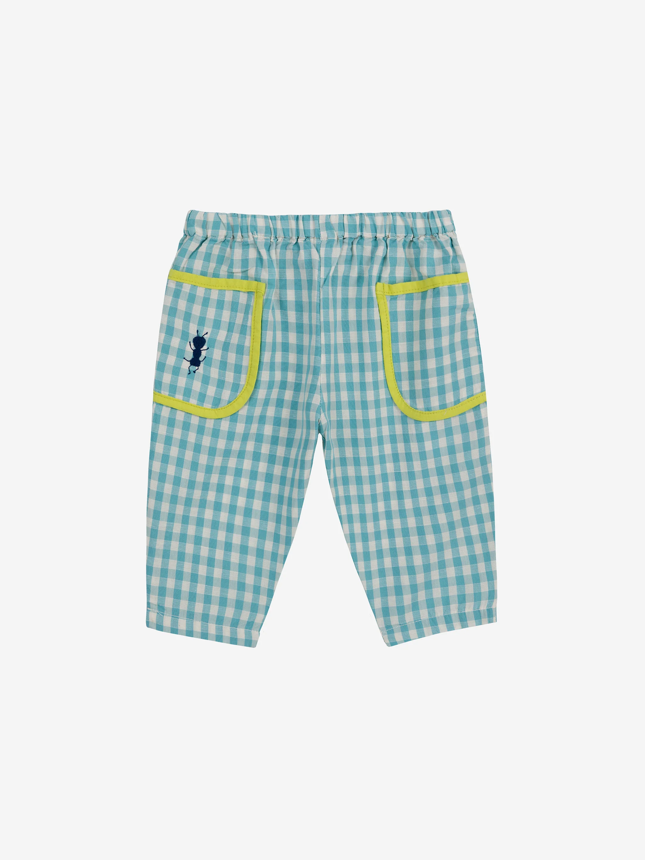 Vichy woven pants