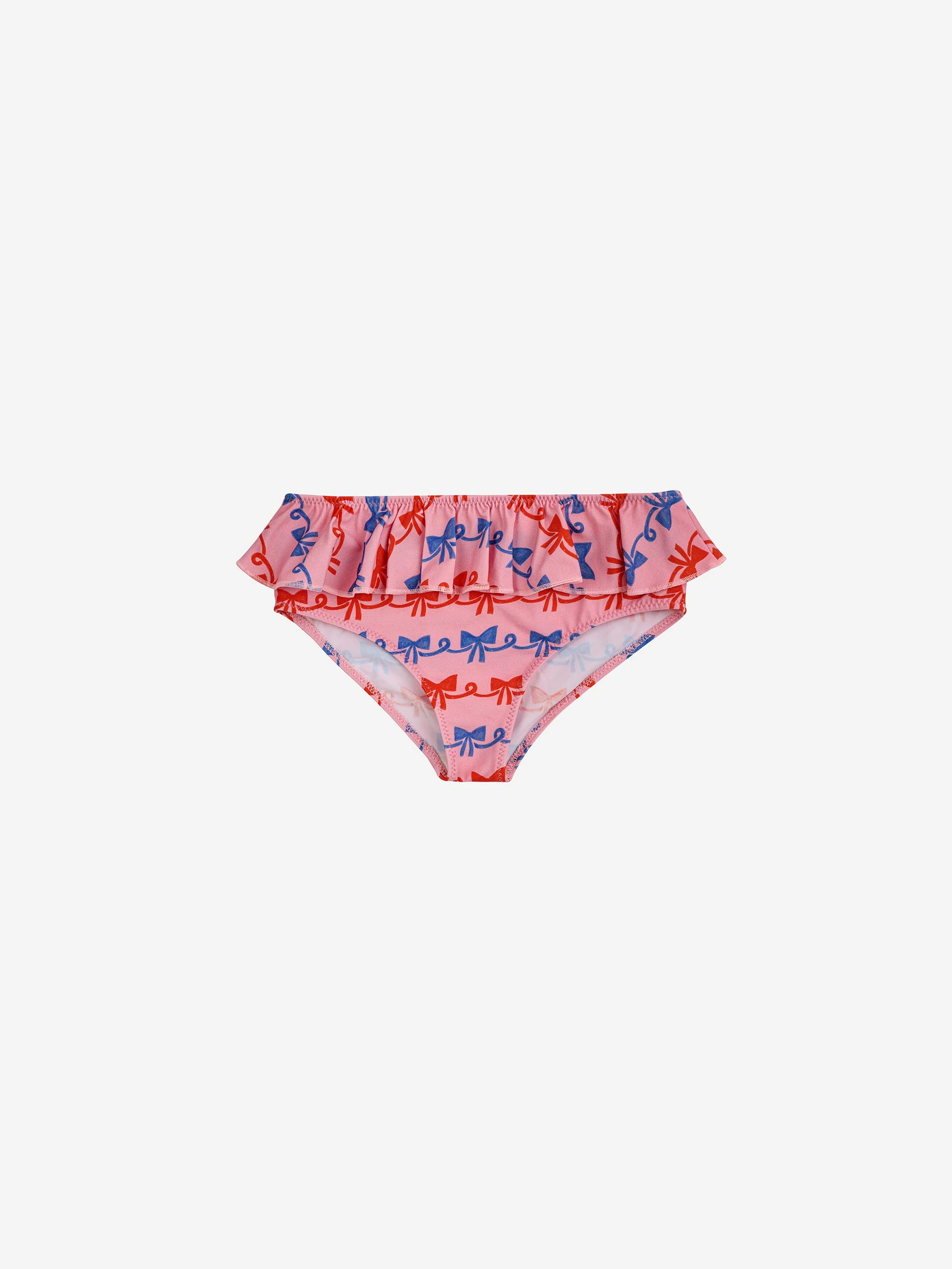 Ribbon Bow all over swim ruffle culotte
